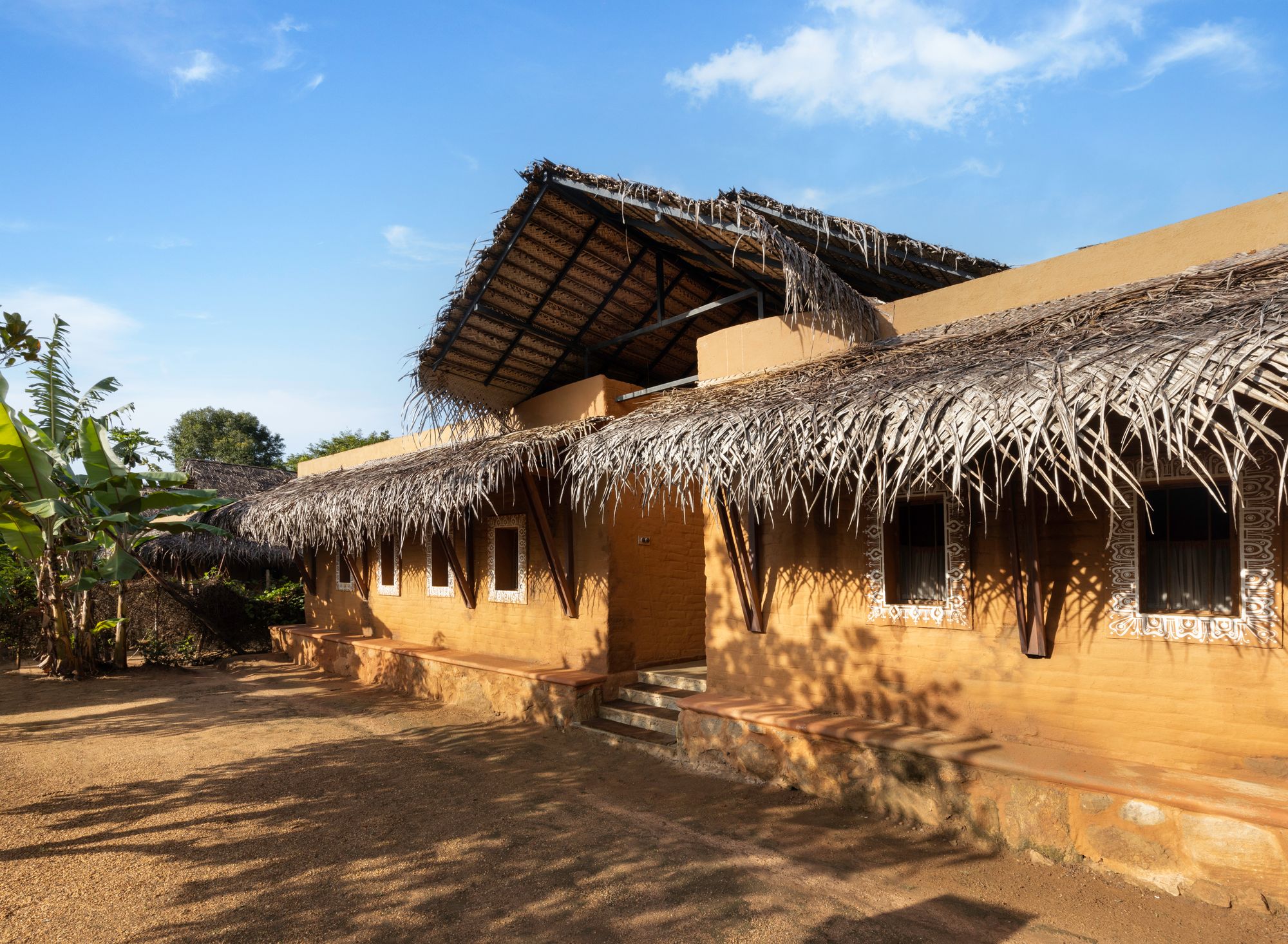 Part of the appeal of the retreat is its simplicity – it is designed to look like a traditional Sri Lankan village