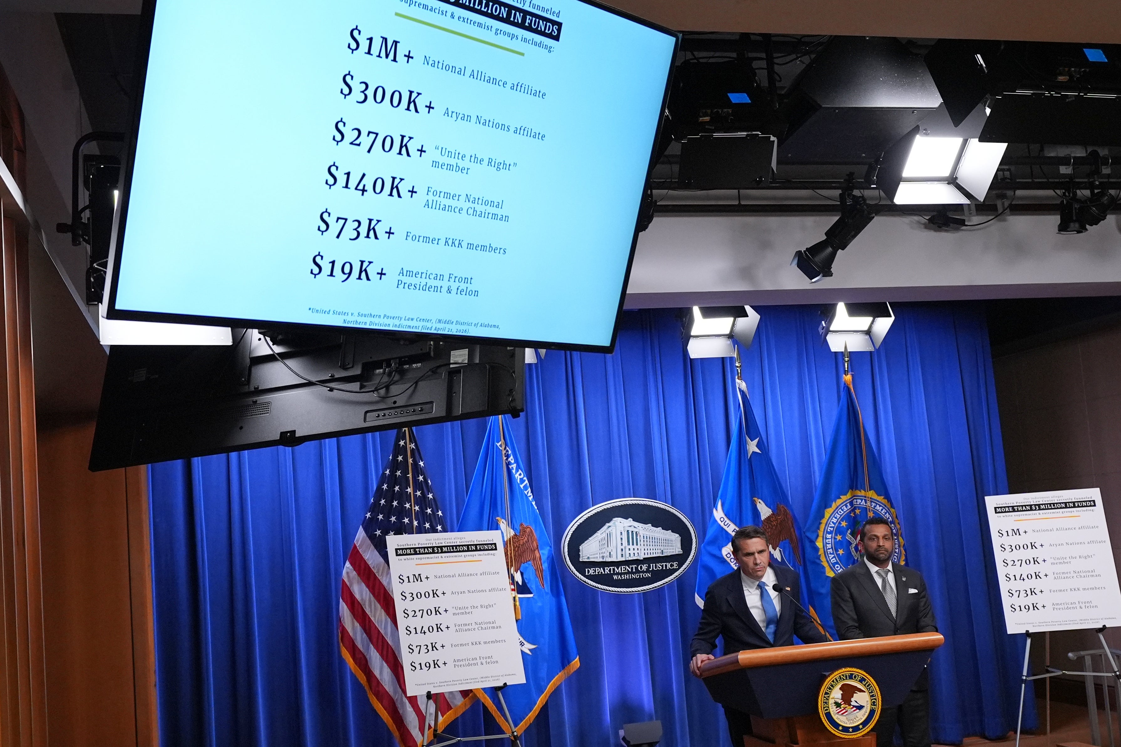 EEUU-SOUTHERN POVERTY LAW CENTER-ACUSACIÓN