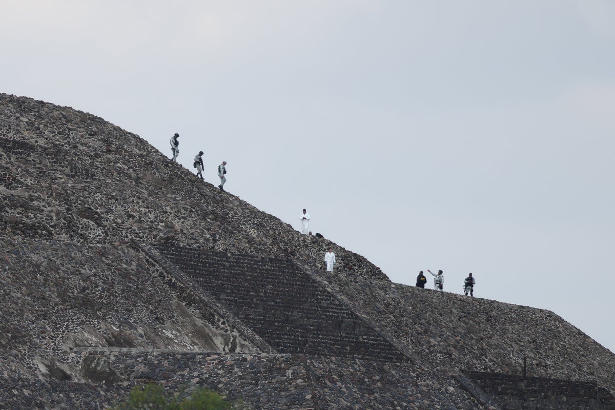 Children among injured in mass shooting at Mexico’s pyramids