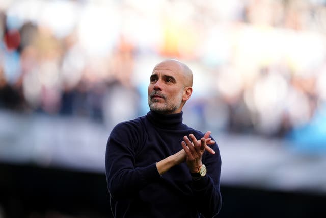 Pep Guardiola hits back at Wayne Rooney's 'stupid' criticism of Man City celebrations | The Independent