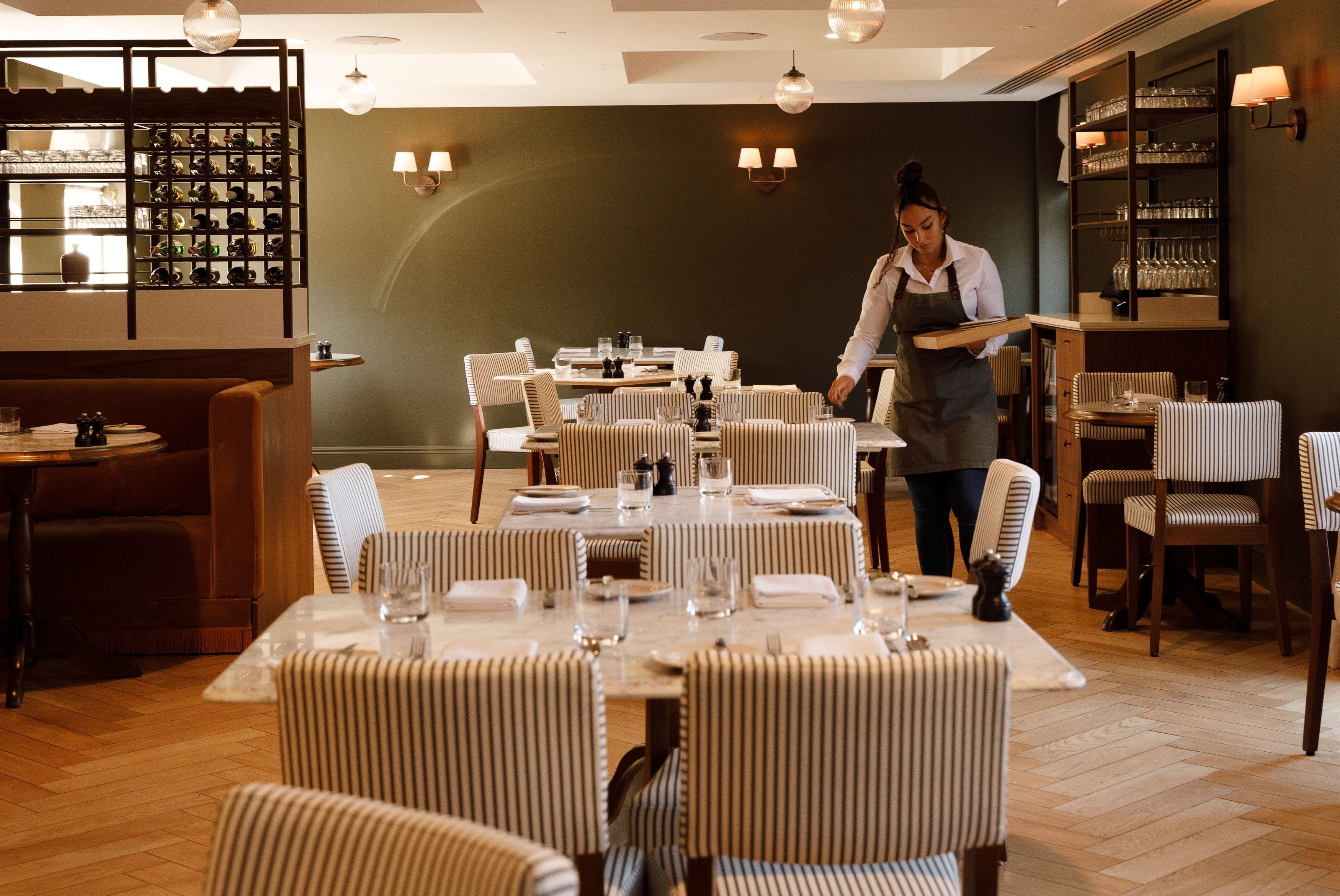 The Brasserie is recommended by the Michelin Guide