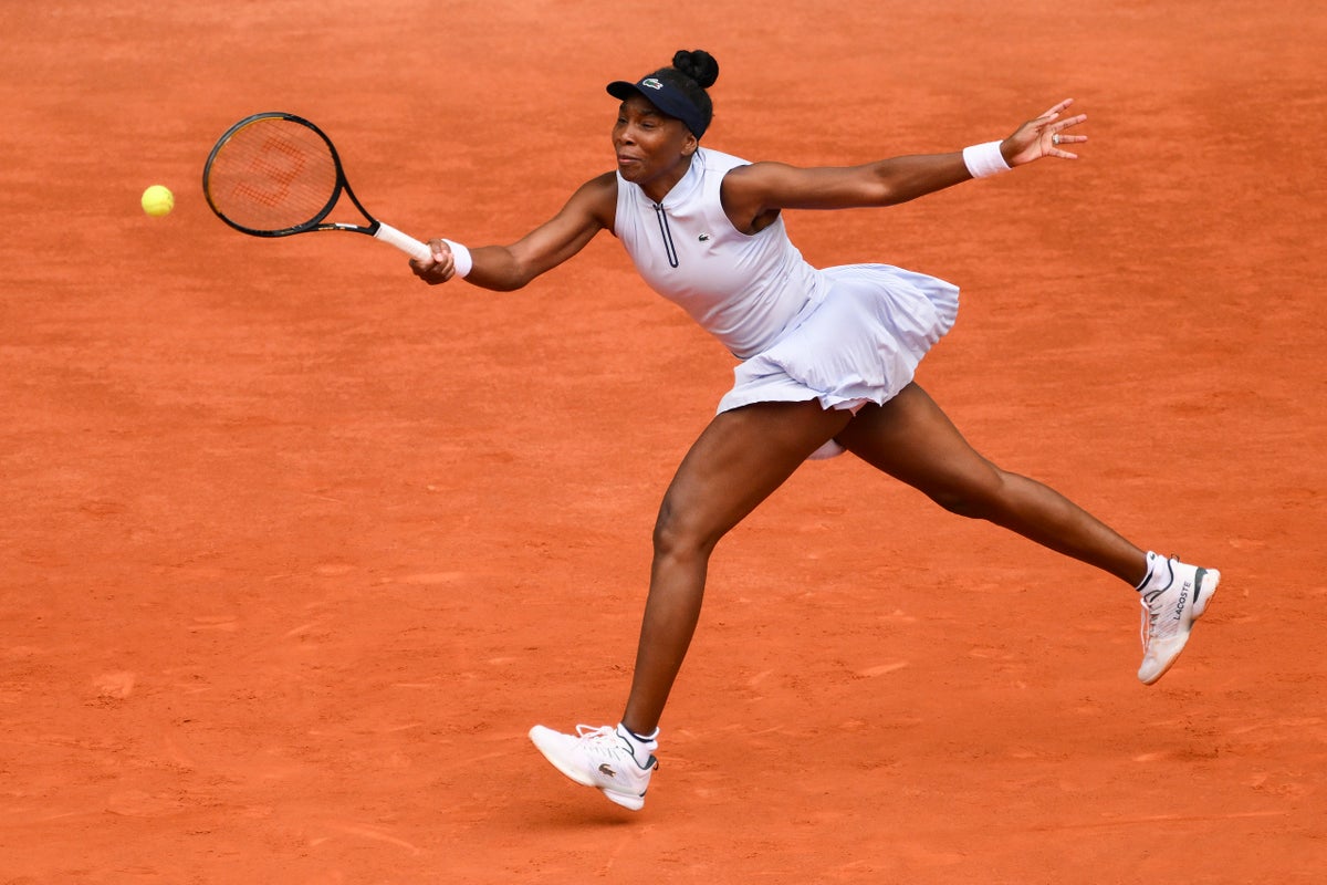 Venus Williams, 45, targets French Open after clay comeback