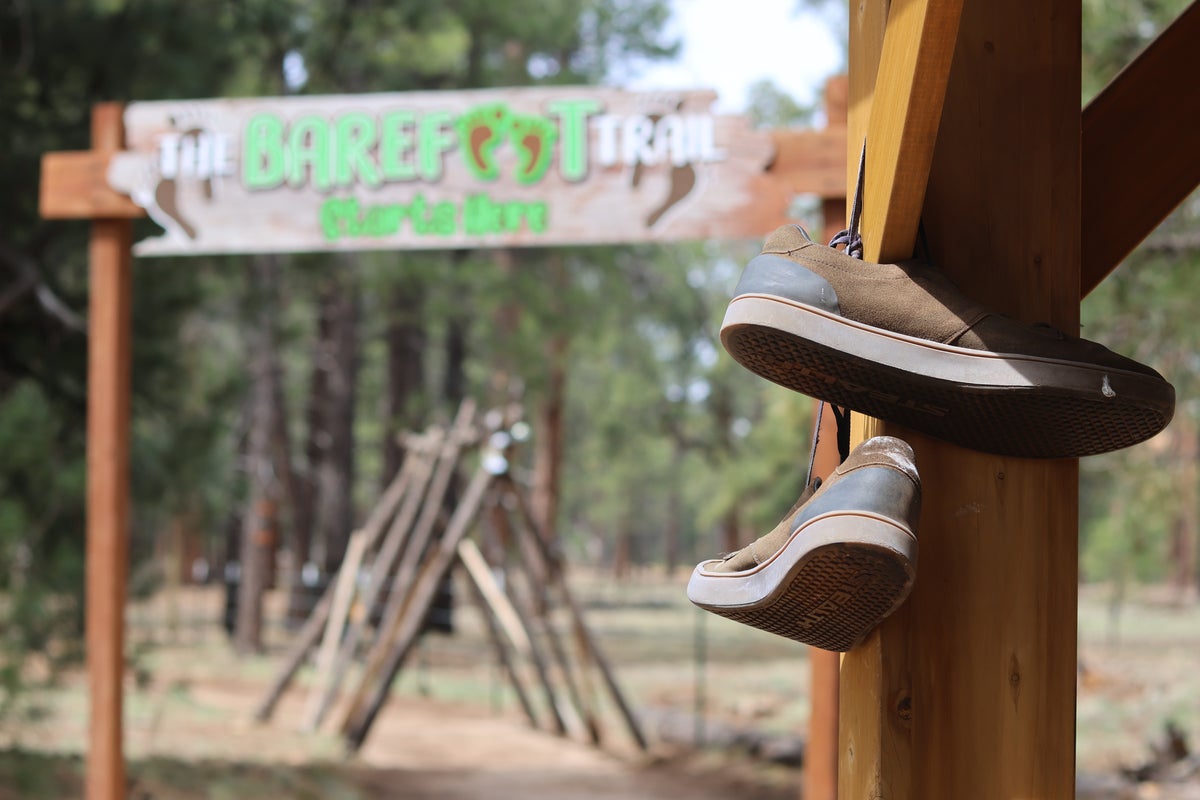 Exploring barefoot trails on 2 continents as a way to connect with nature this Earth Day