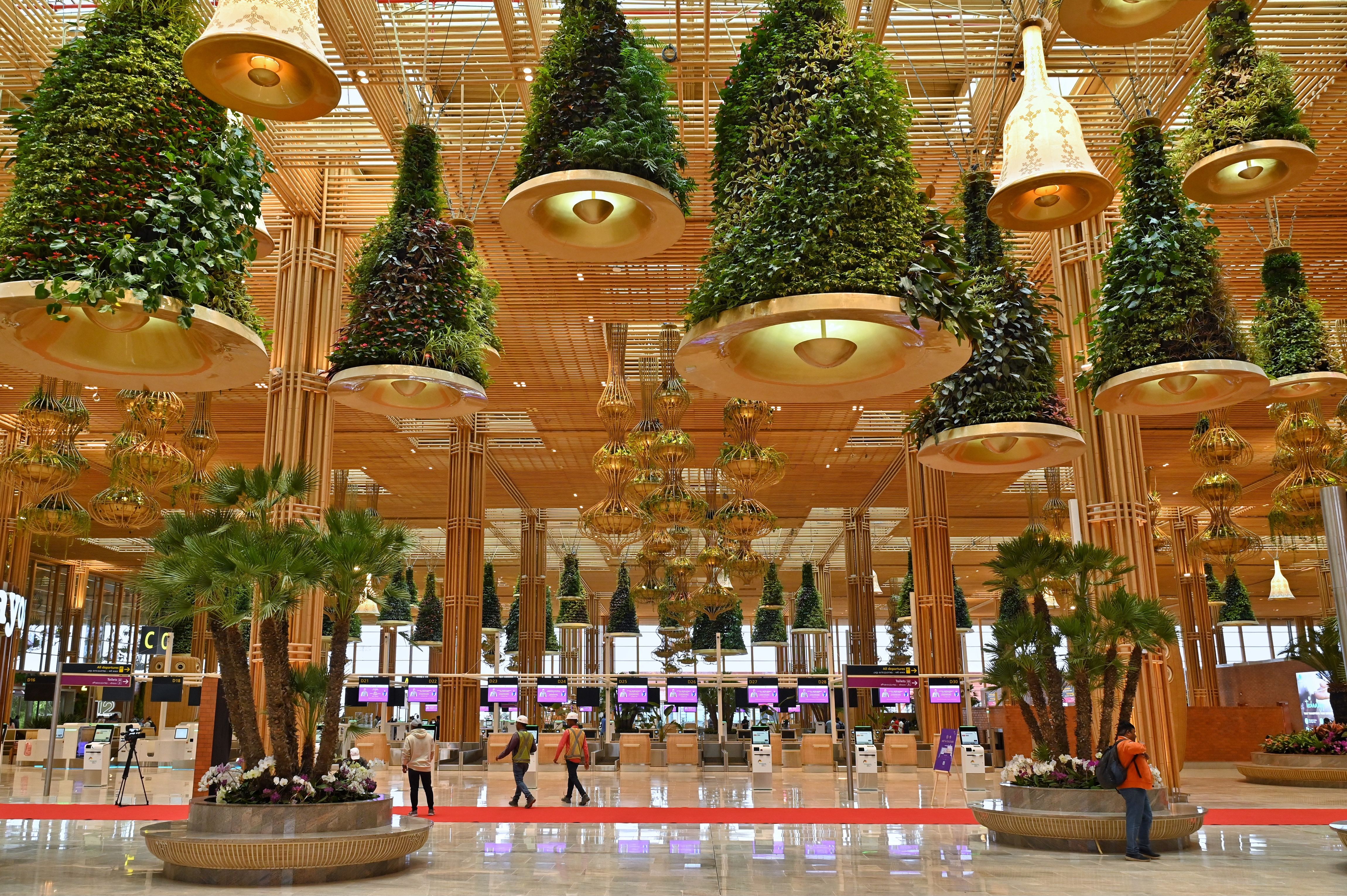 The Kempegowda international airport in Bengaluru