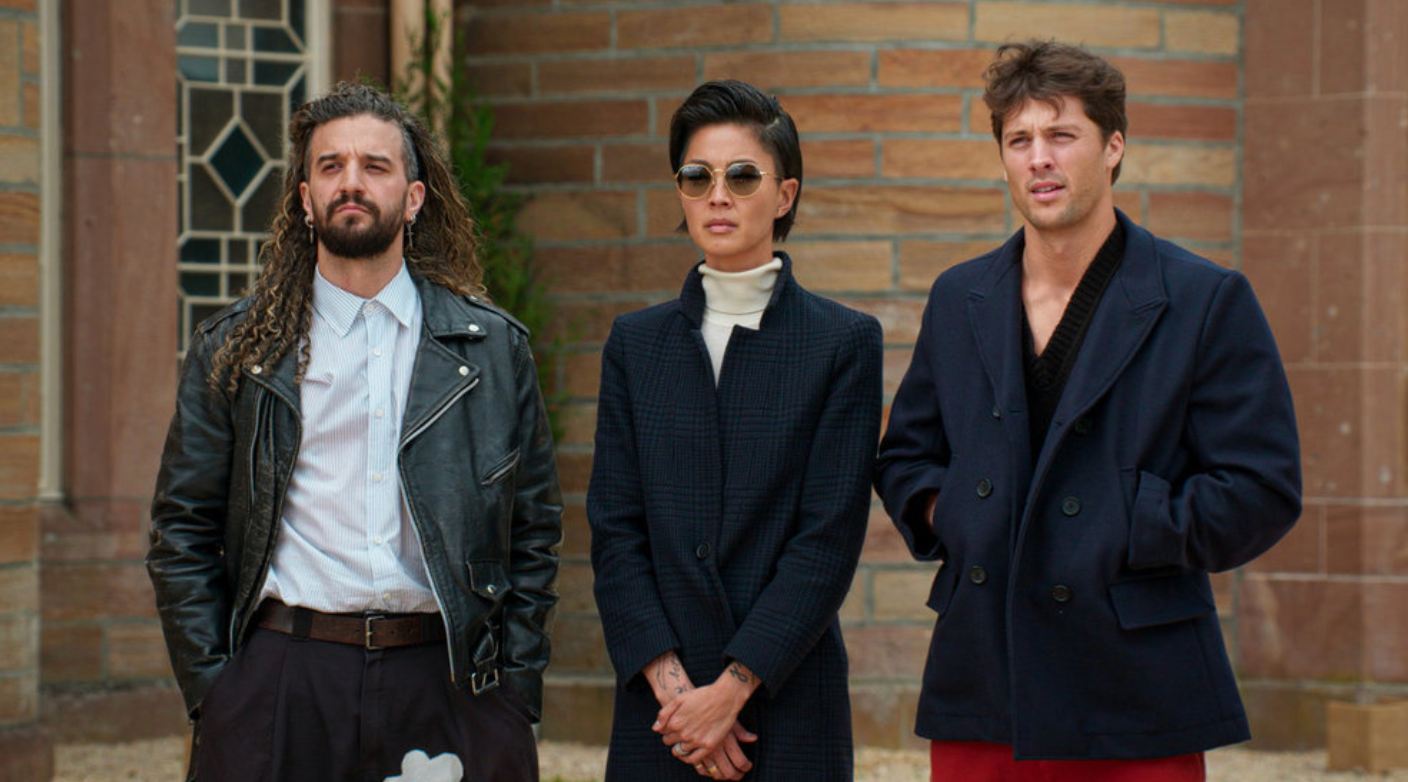 Mark Ballas e Kristen Kish, nella foto con il co-protagonista di 