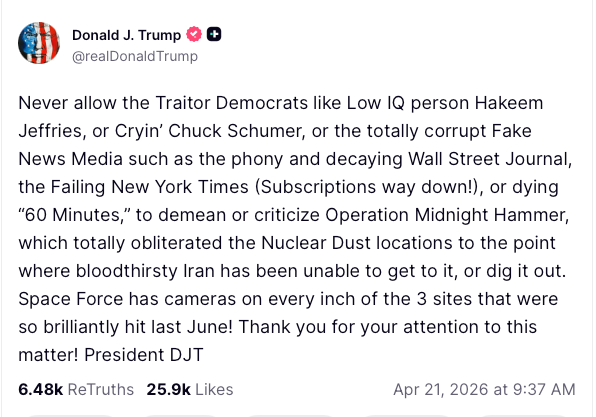 Trump also referred to House Democratic Leader Hakeem Jeffries with the same slur