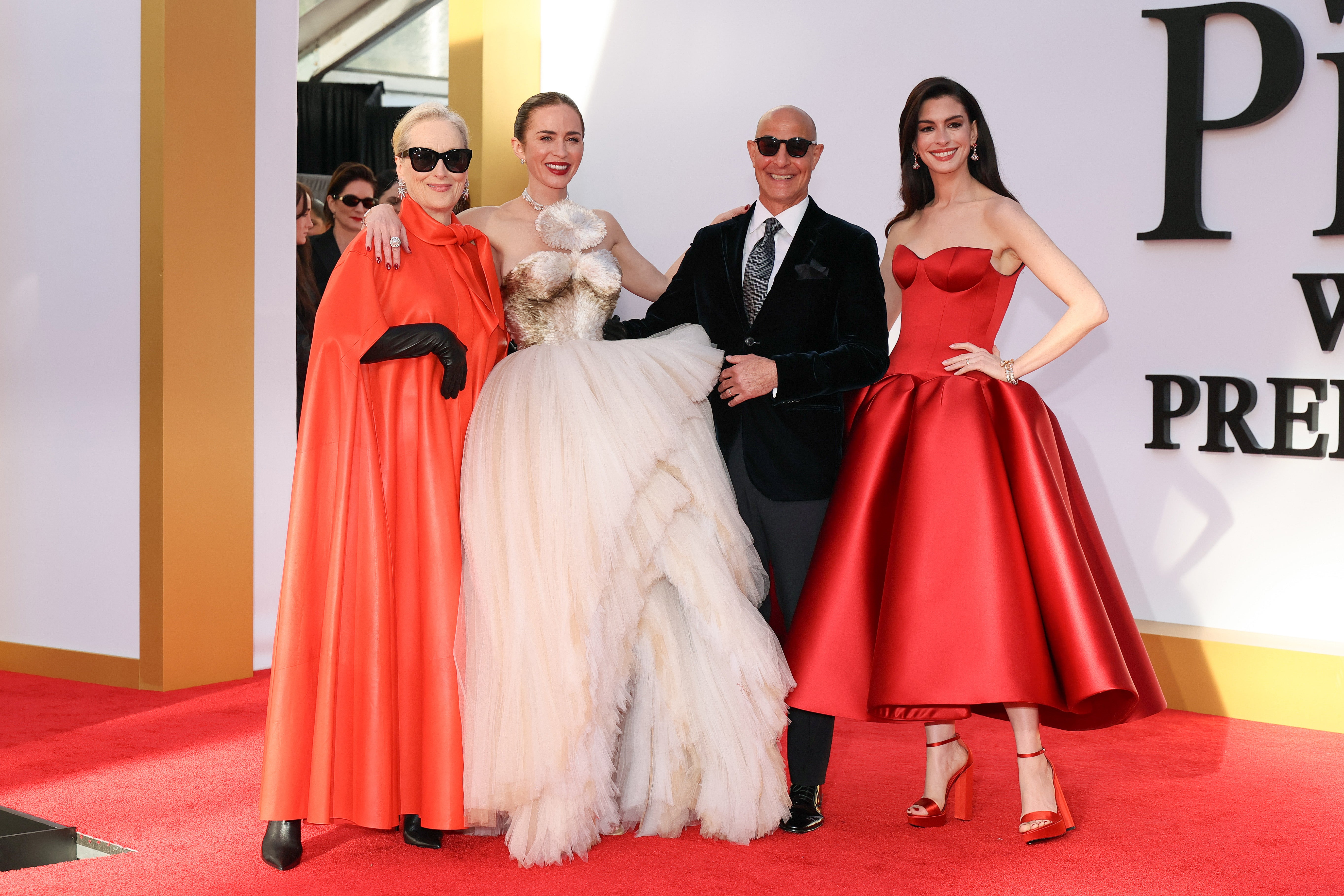 'The Devil Wears Prada 2' reunites the original core four: Meryl Streep, Emily Blunt, Stanley Tucci and Anne Hathaway
