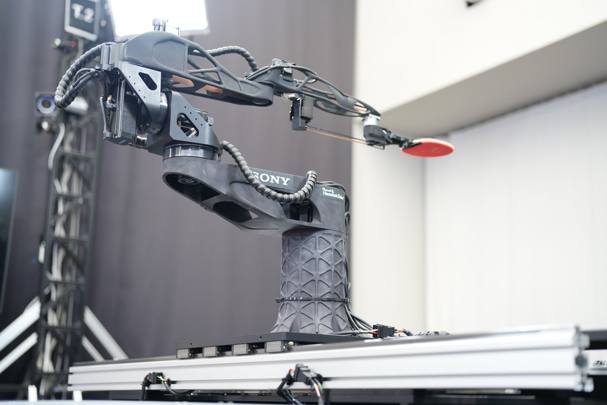 A robot is beating human pros at table tennis. Its maker calls it a milestone for machines