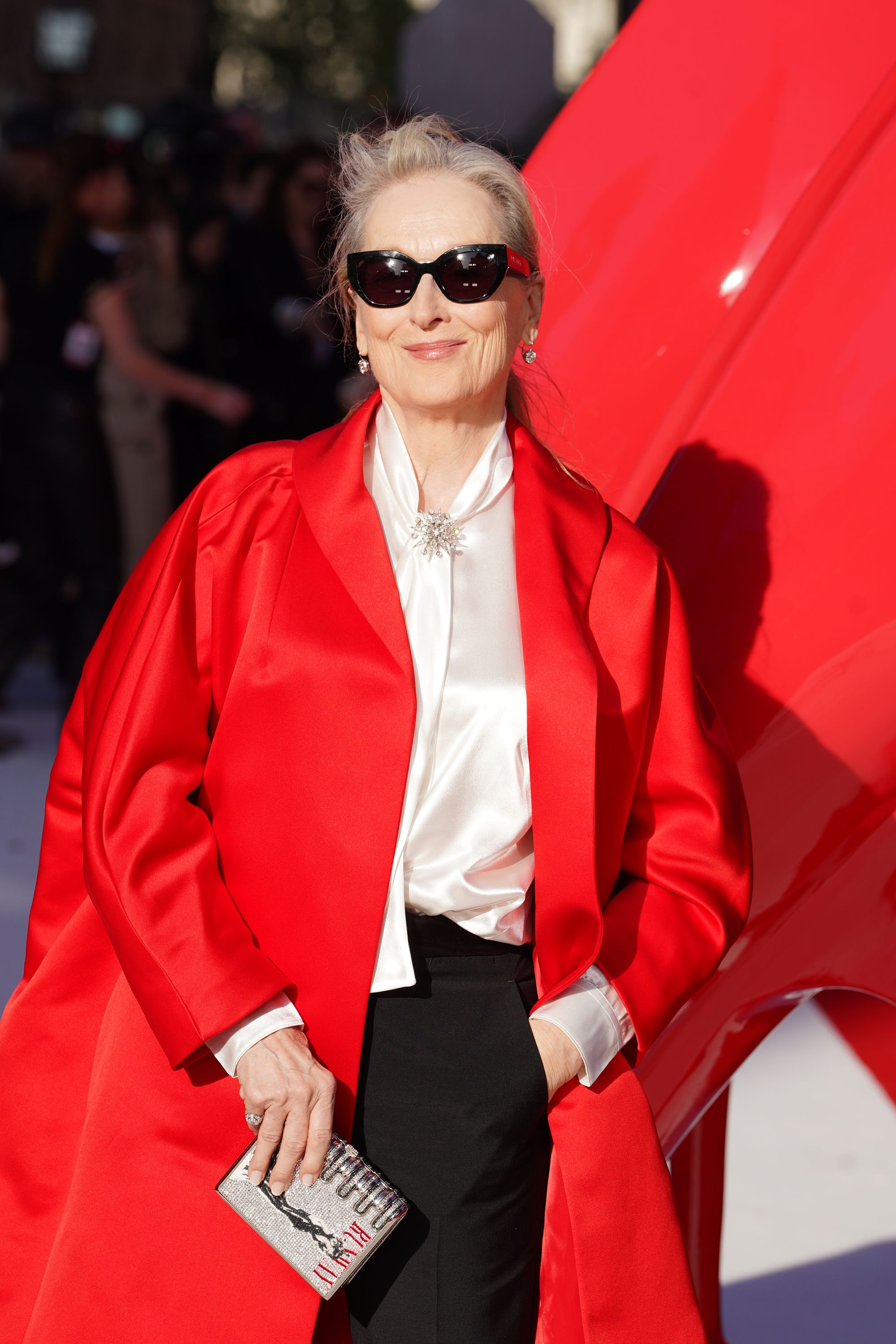 Meryl Streep is back in her iconic role as the formidable editor-in-chief, Miranda Priestly