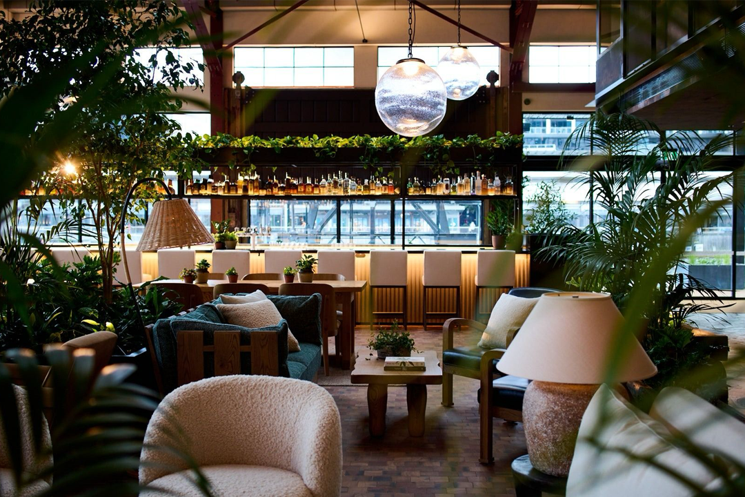 There are more than 7,000 plants throughout the hotel