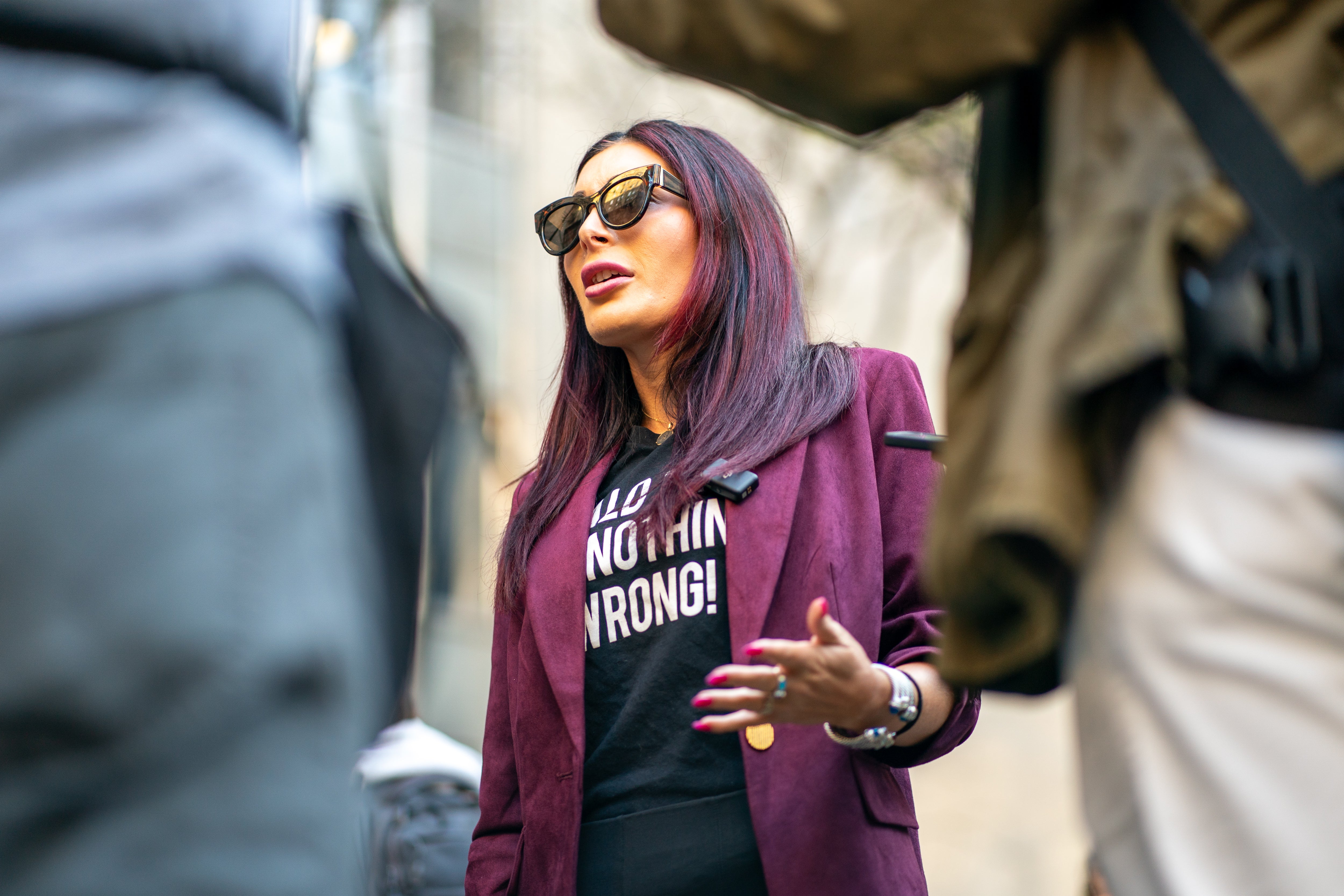 ‘It is truly remarkable we have a President who is so unbelievably fast and active at 80 years old. Very impressive,’ Laura Loomer wrote on X. ‘Biden could never’ (Getty)