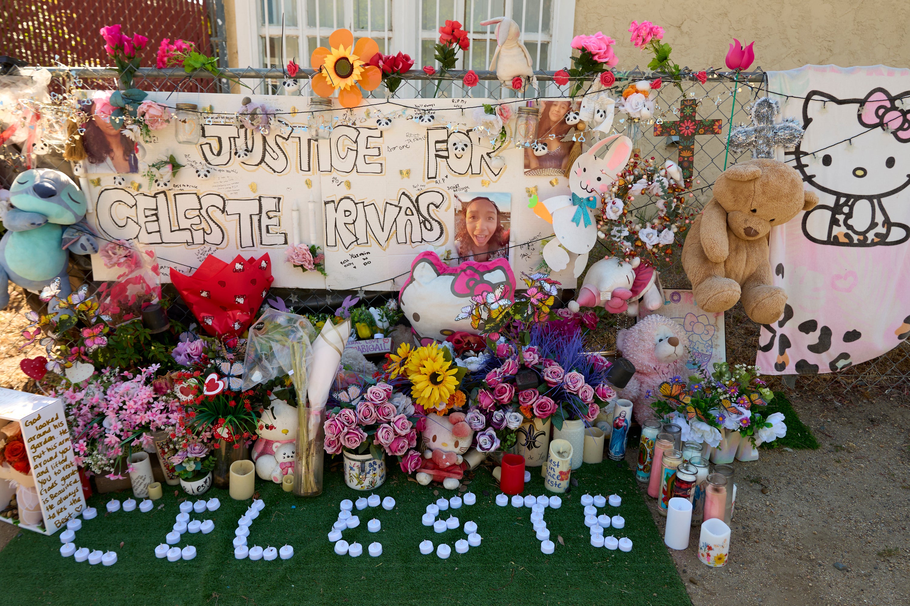 Celeste Rivas Hernandez’s home in Lake Elsinore, California