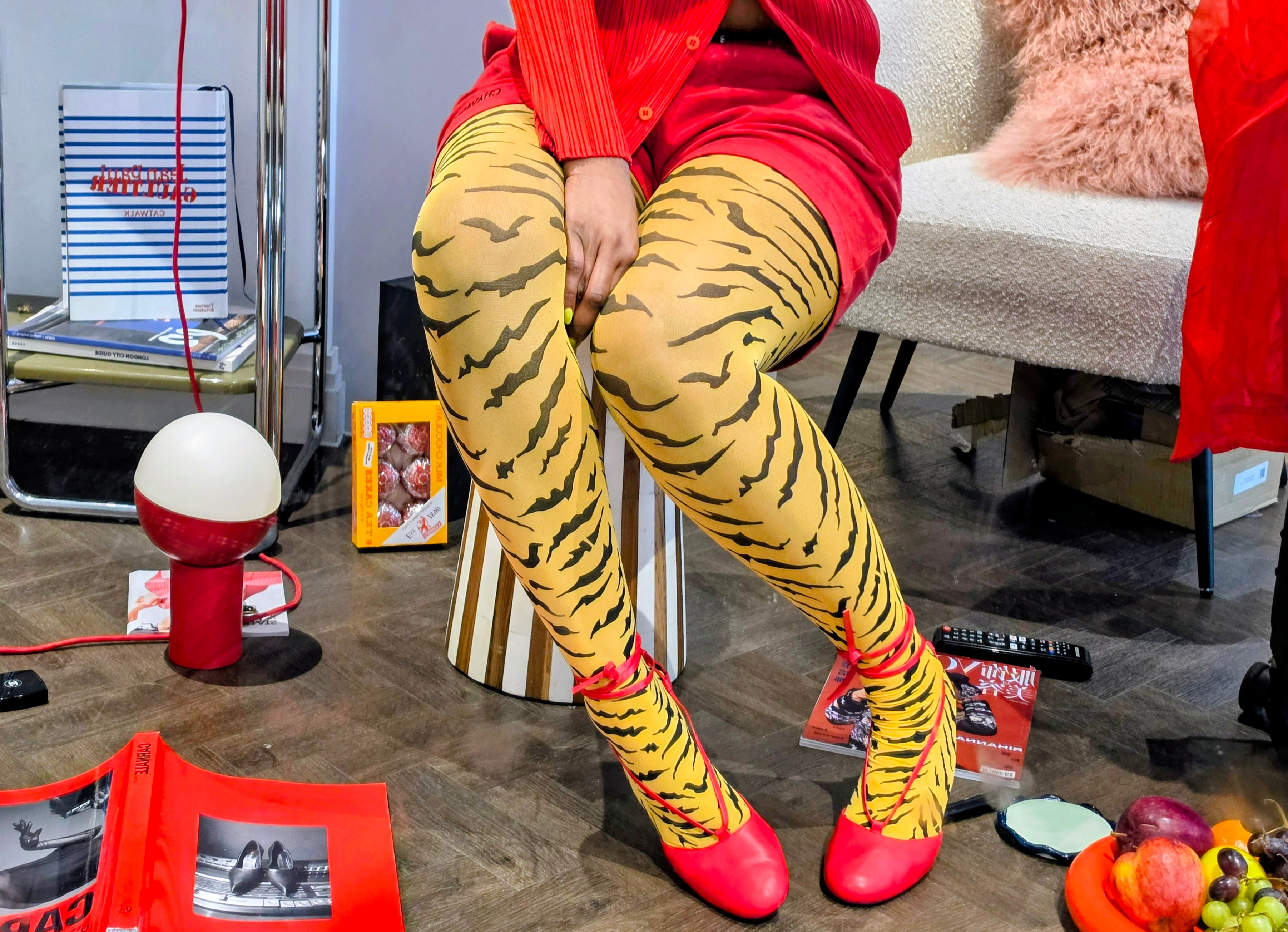 To change things up, Belinda advises to just focus on the most interesting part of the outfit