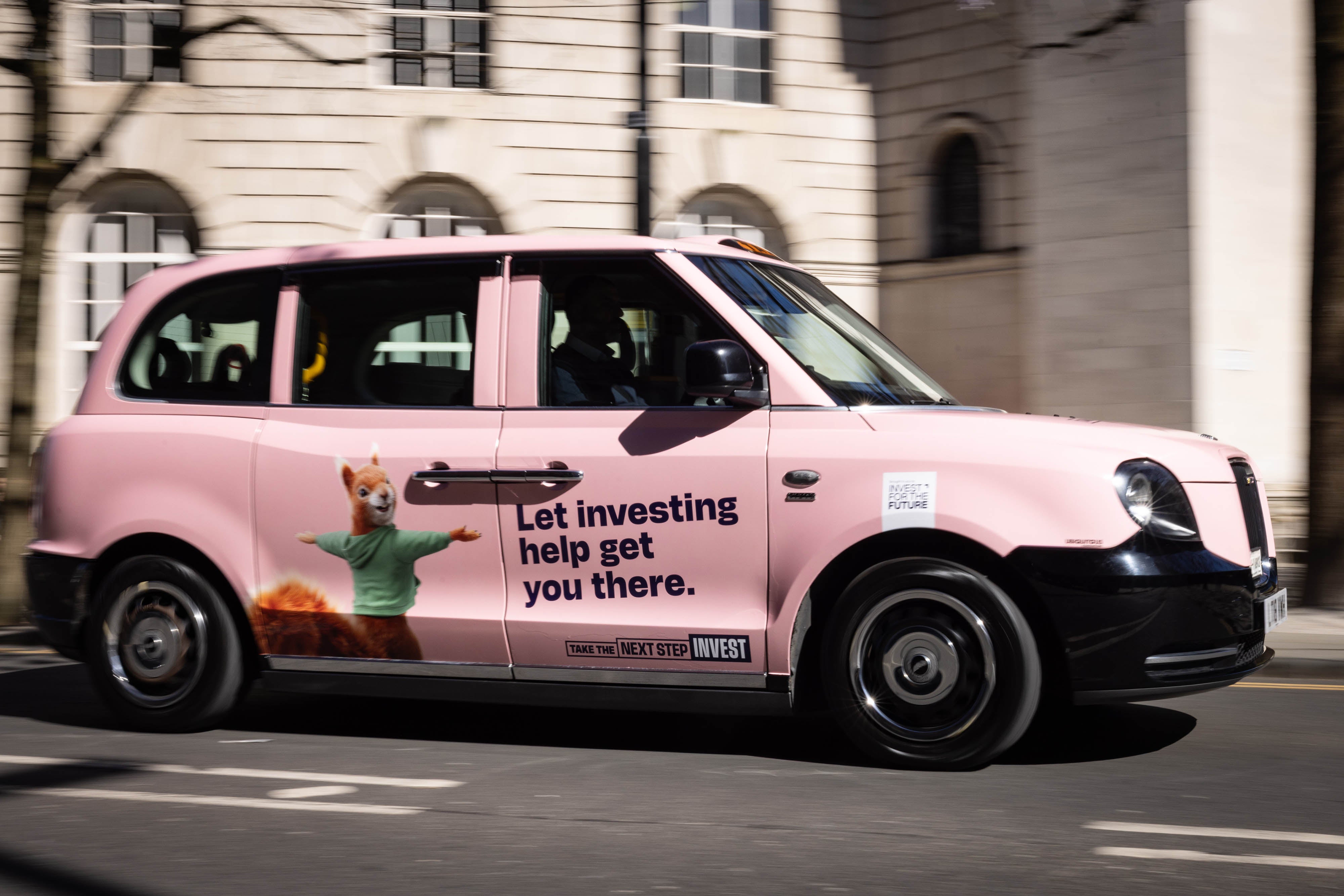 A ‘savvy cab’ in Manchester (James Speakman/PA)