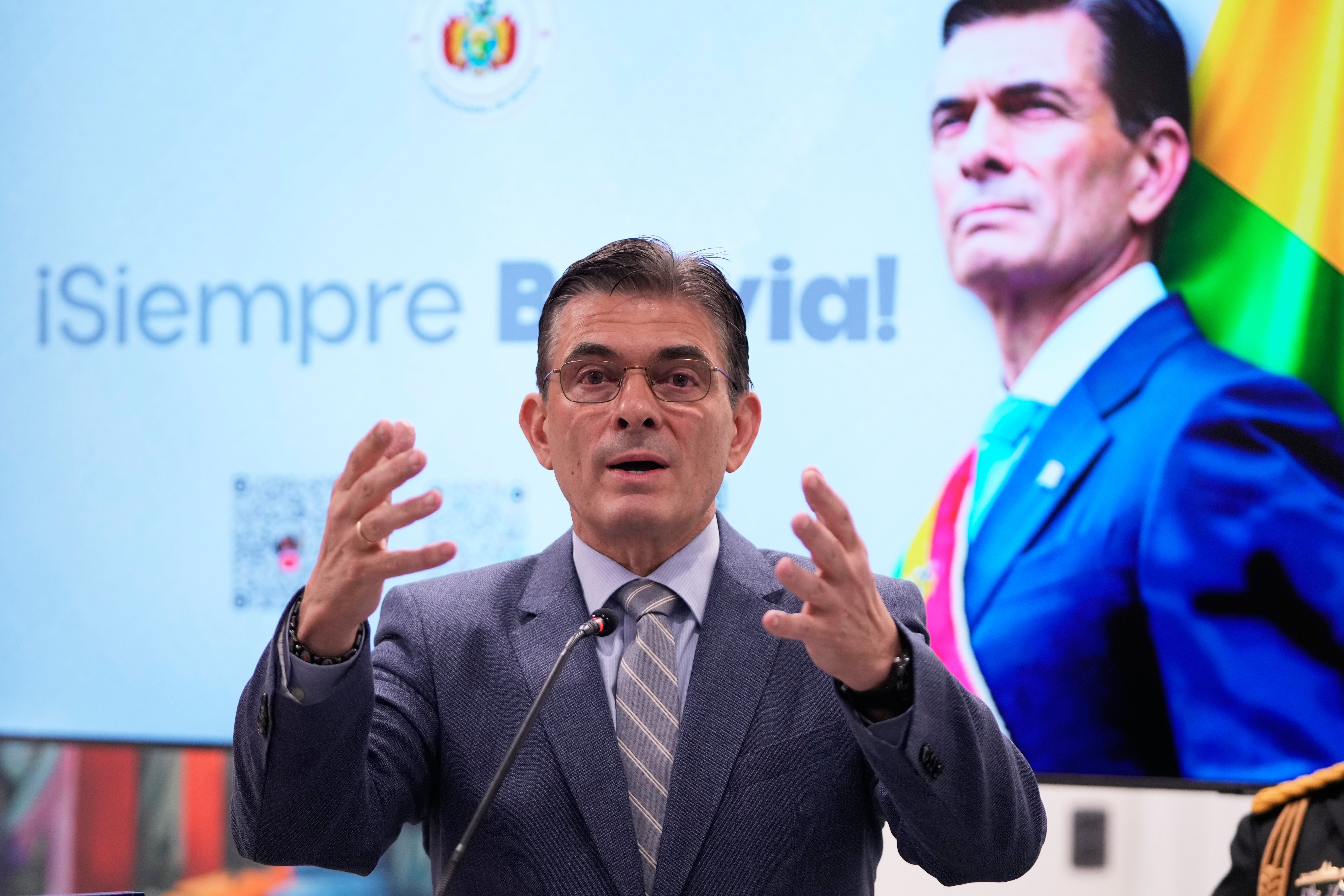 BOLIVIA-MINISTRO-HIDROCARBUROS