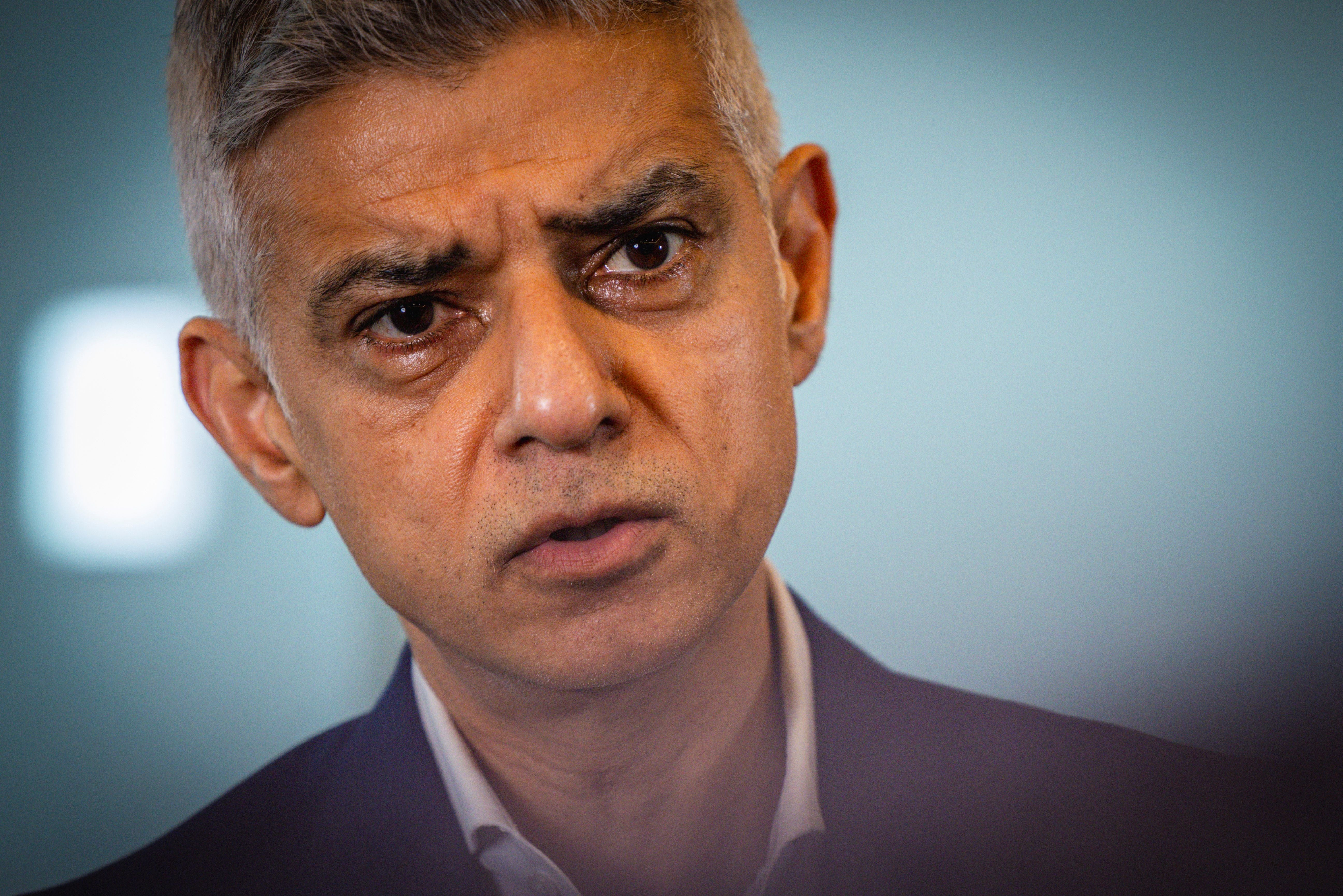 Sadiq Khan has warned Labour are in danger of 'being stonked' in local elections