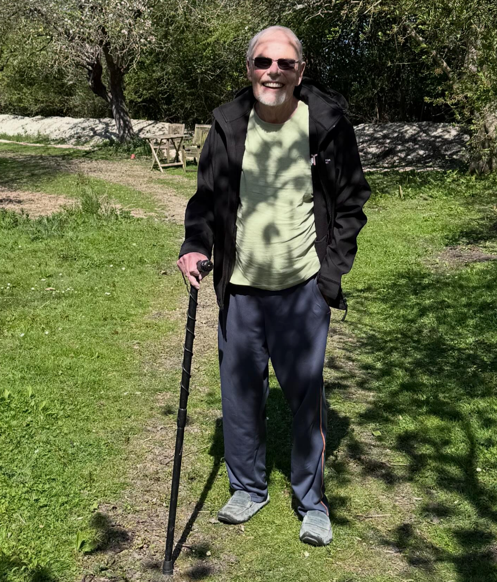 La conduttrice ha festeggiato la possibilità di godersi la vita all'aria aperta