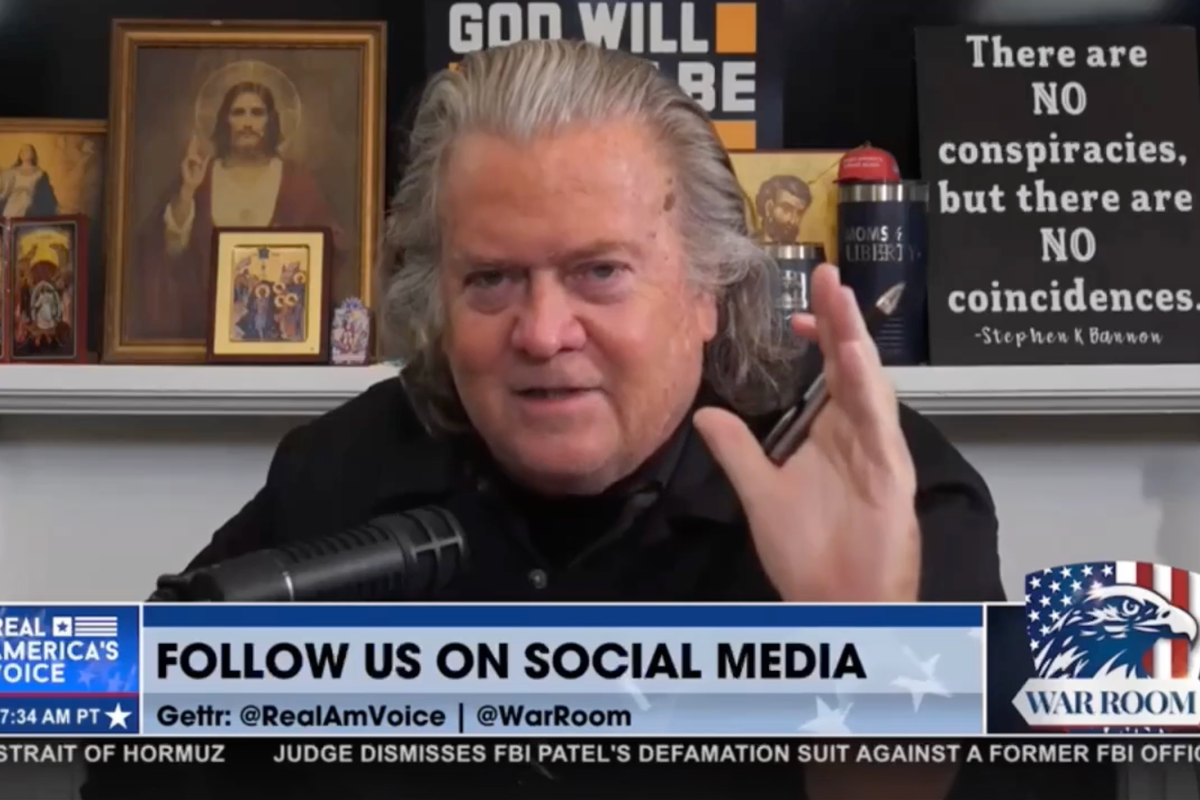 Steve Bannon is losing his mind over the midterms: ‘We ain’t gonna be in power!’