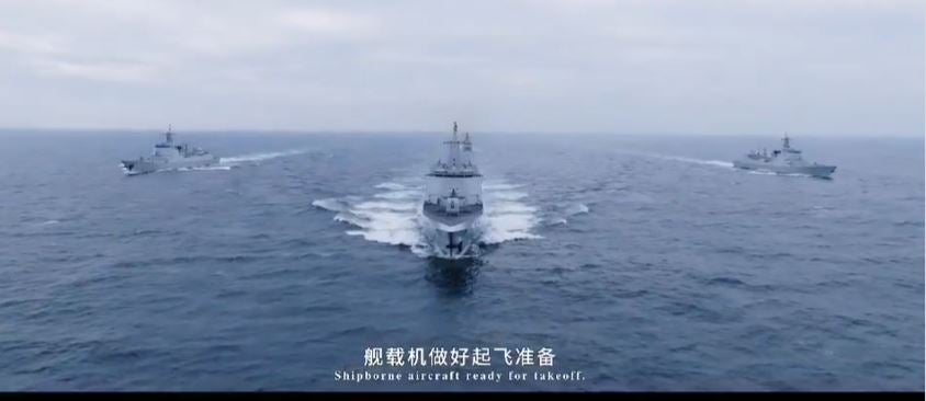 Chinese Navy hints at new aircraft carrier