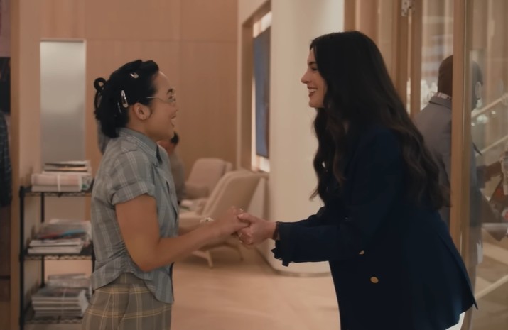 Social media users have criticised Qin Zhou’s character as leaning into a familiar ‘nerd’ stereotype in a film set in the fashion industry