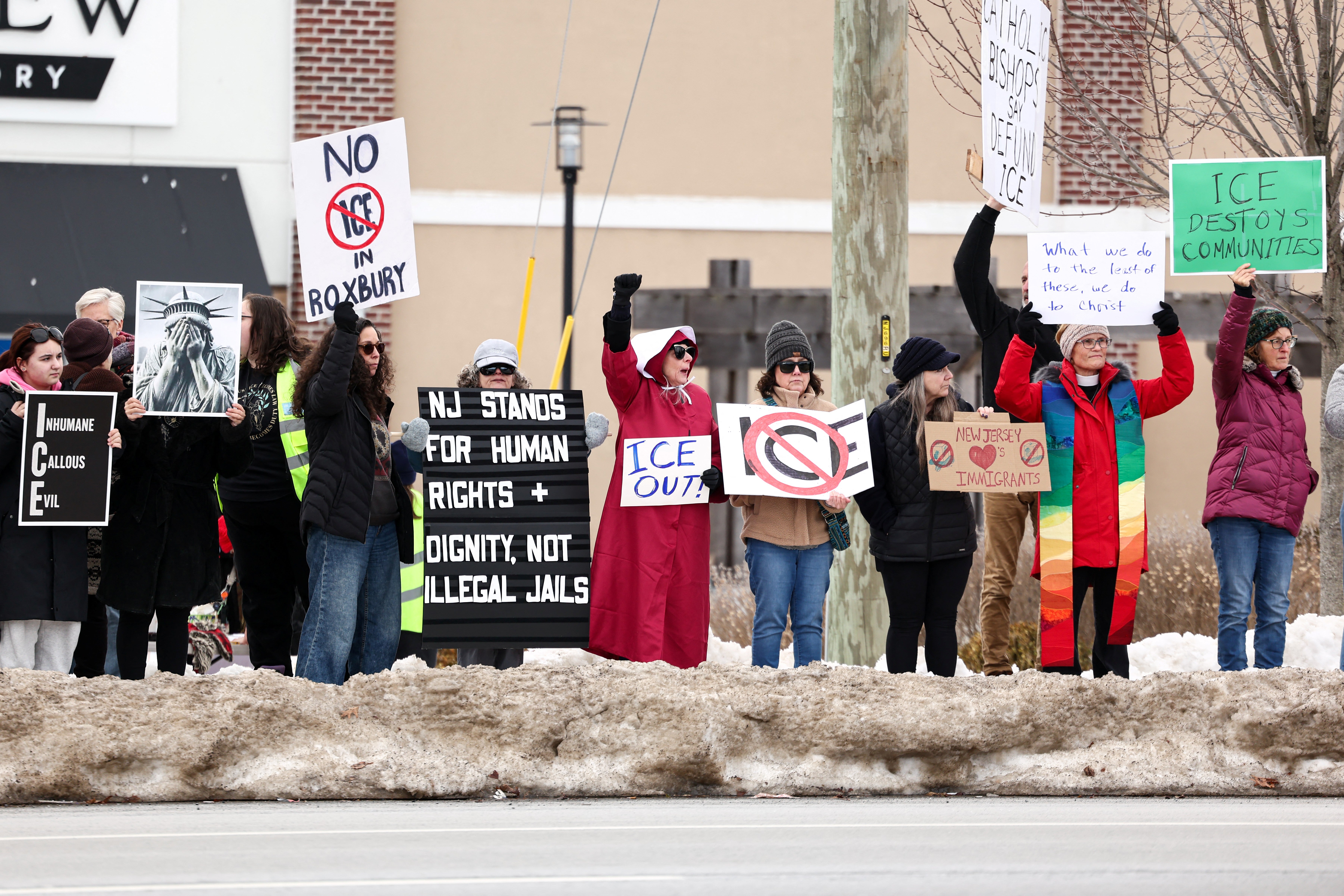Kean is facing a tough reelection bid with the proposed opening of an immigration detention facility in his district, which has prompted protests from the public
