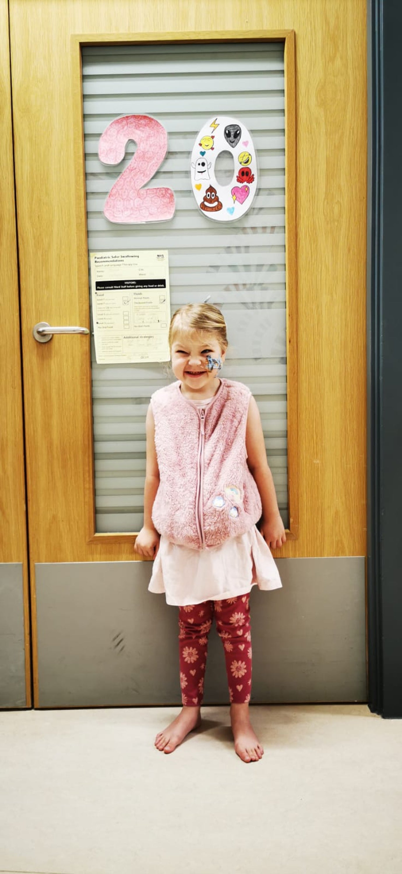 Jessica underwent surgery on October 17