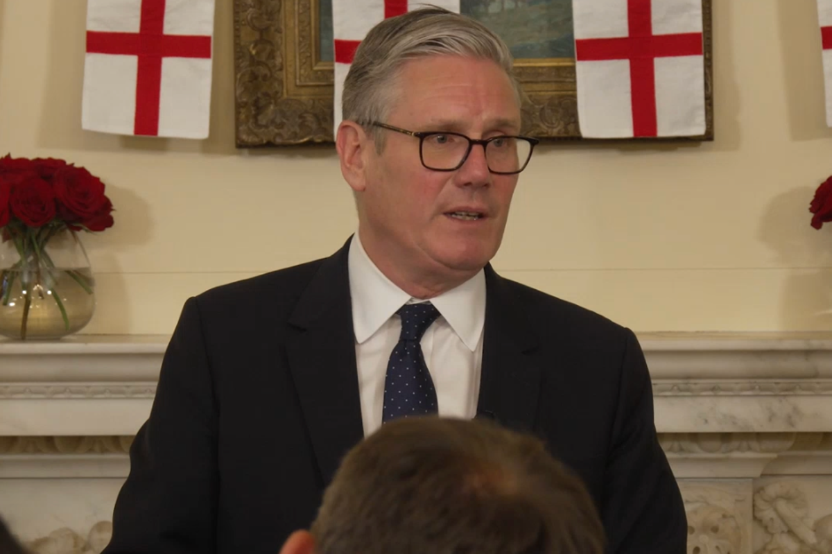 Starmer warns of divisive ‘voices both here and abroad’ in St George’s Day speech