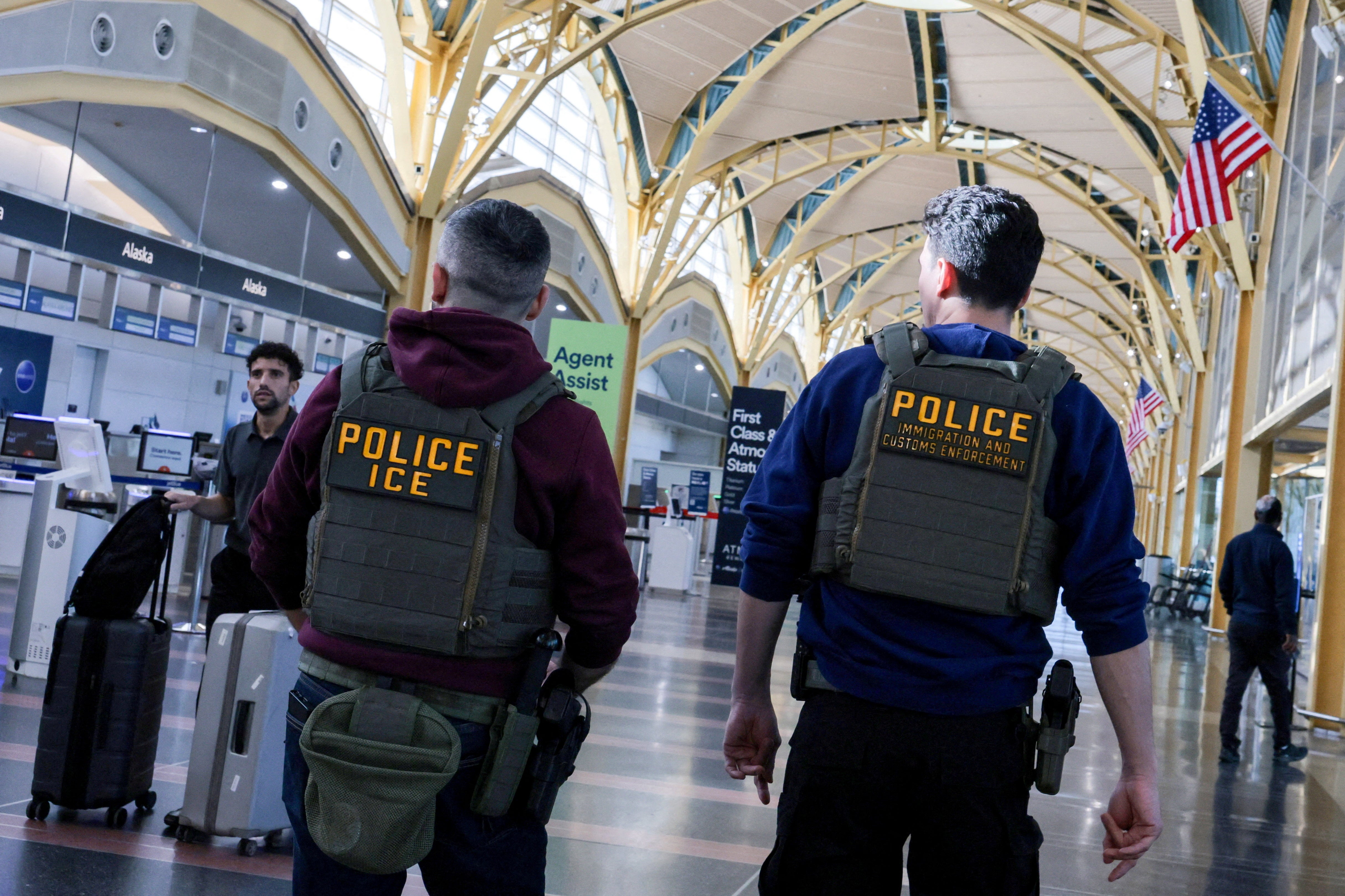 The Trump administration has pulled law-enforcement agents from their usual duties to support the White House’s mass deportation campaign