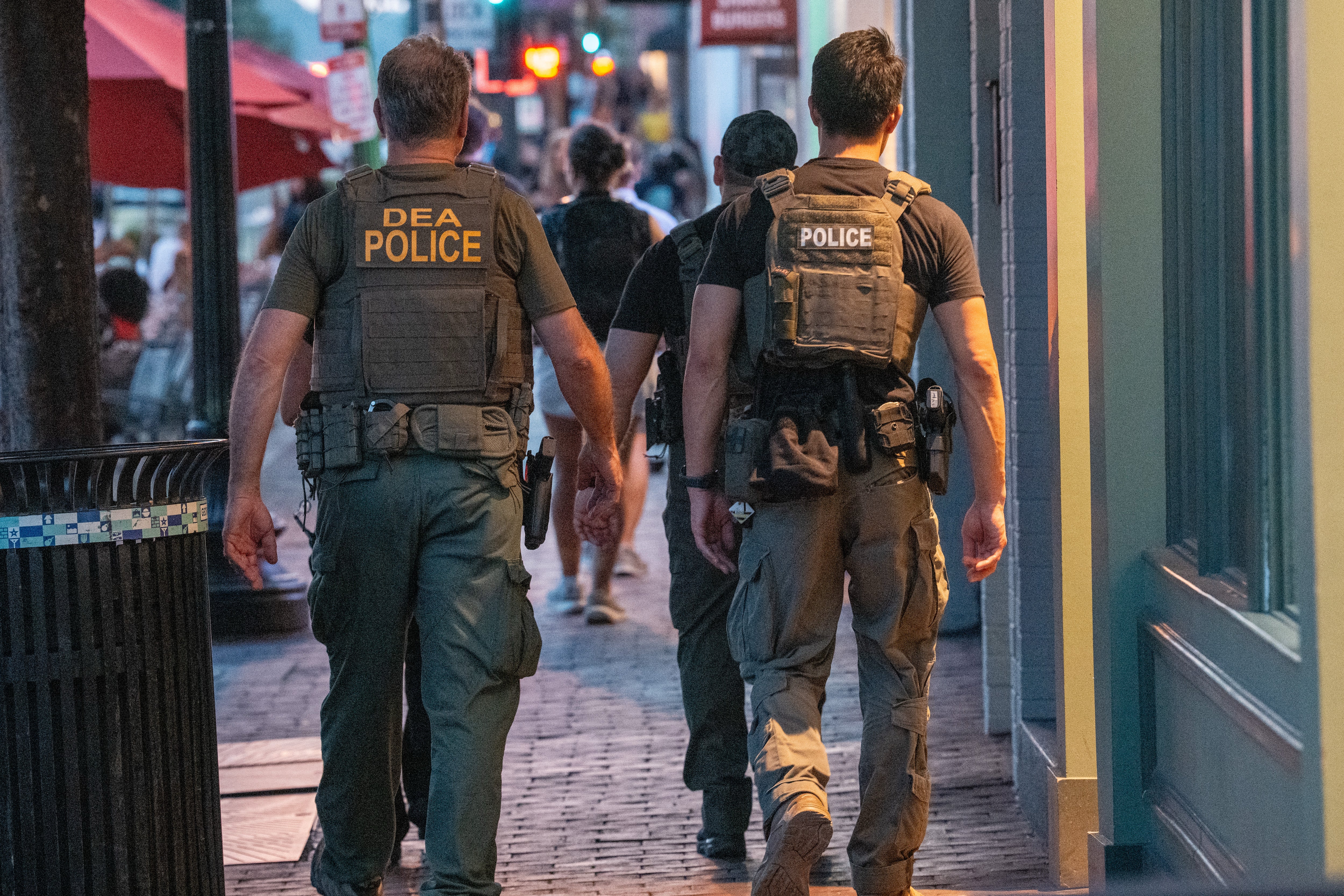 Thousands of law-enforcement officers have left their roles under the Trump administration, despite the president running on promises of ‘law and order’