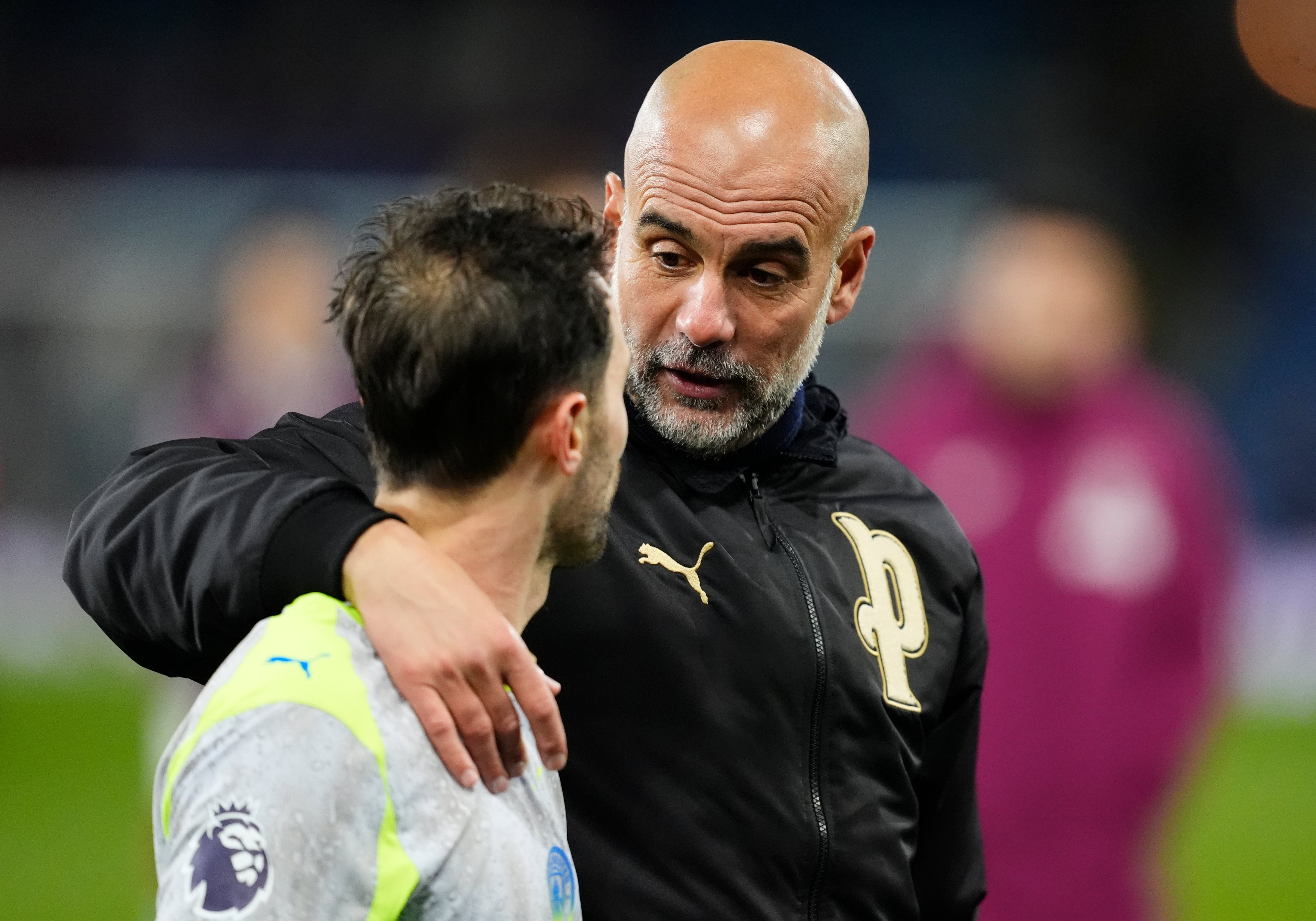 Pep Guardiola is chasing a domestic treble