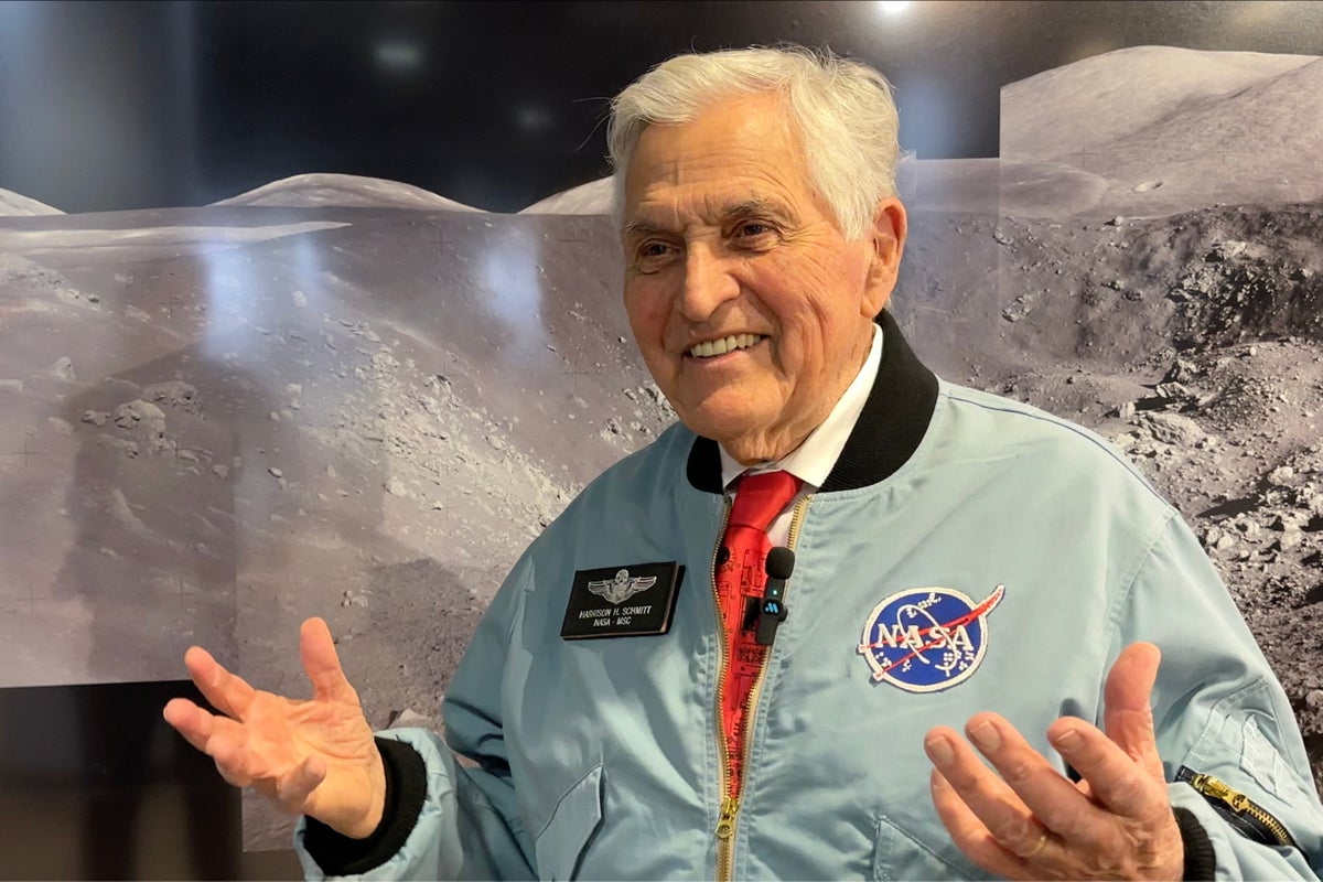 Q&A: Apollo astronaut Schmitt talks about getting back to the moon and life in the universe