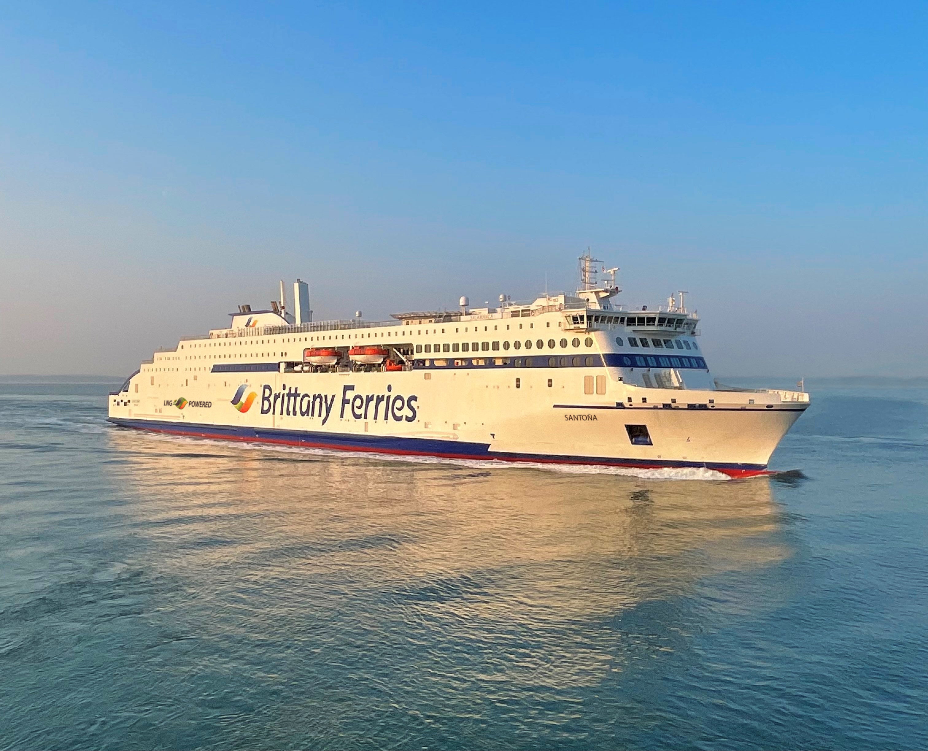  Brittany Ferries Santona, powered by LNG