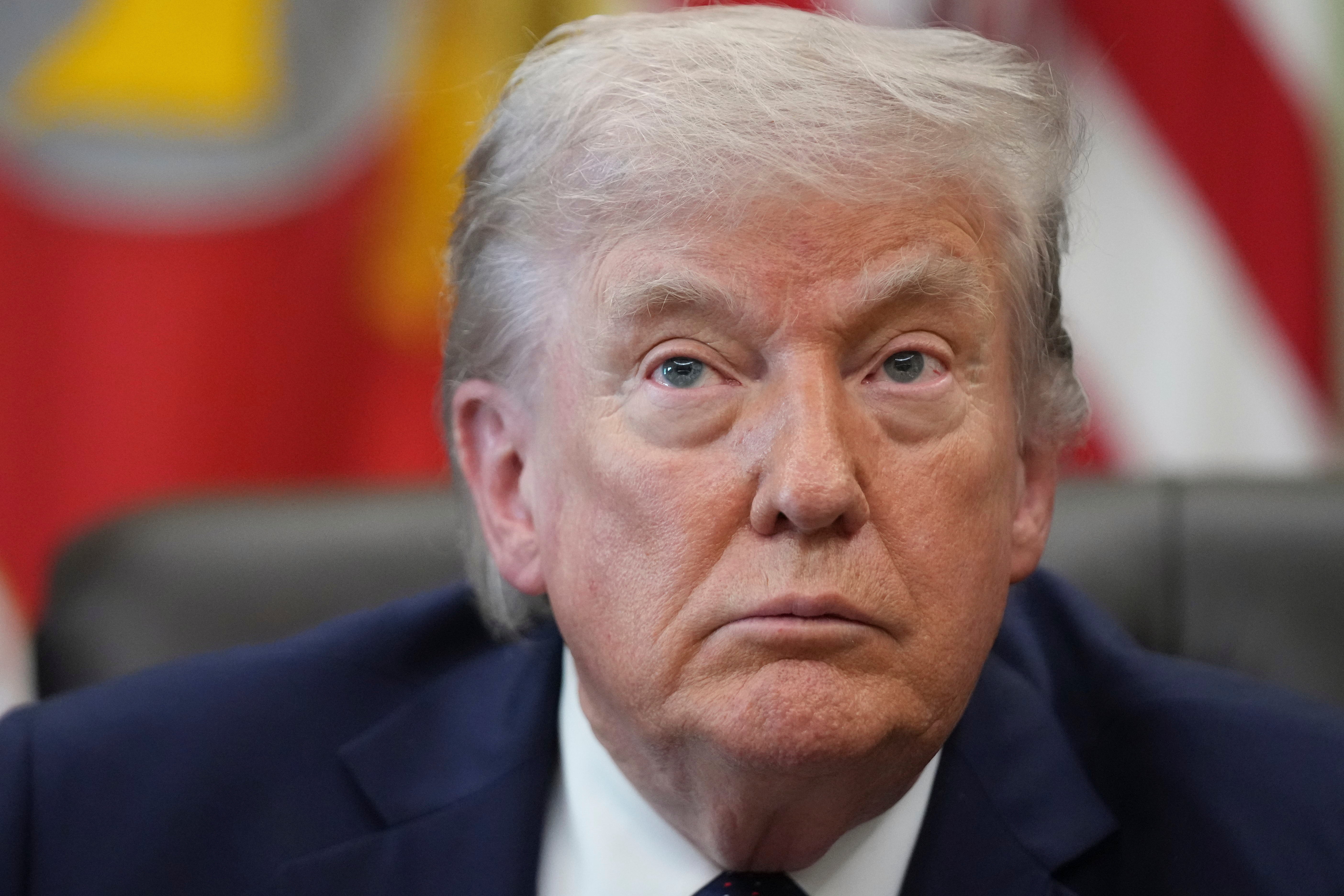 The US president has hit out repeatedly at Nato allies since he launched his offensive in Iran