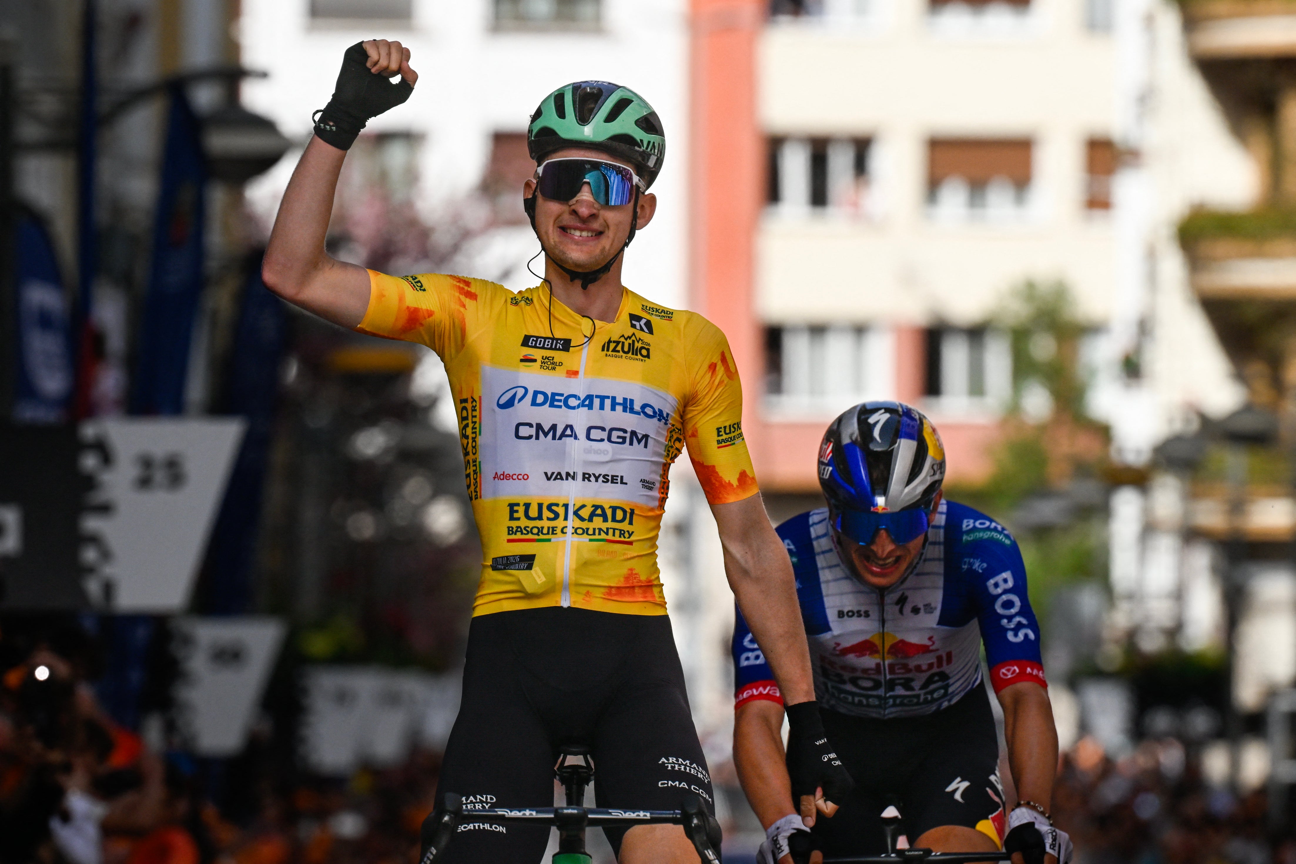 Seixas won three stages and all four classifications at Itzulia Basque Country