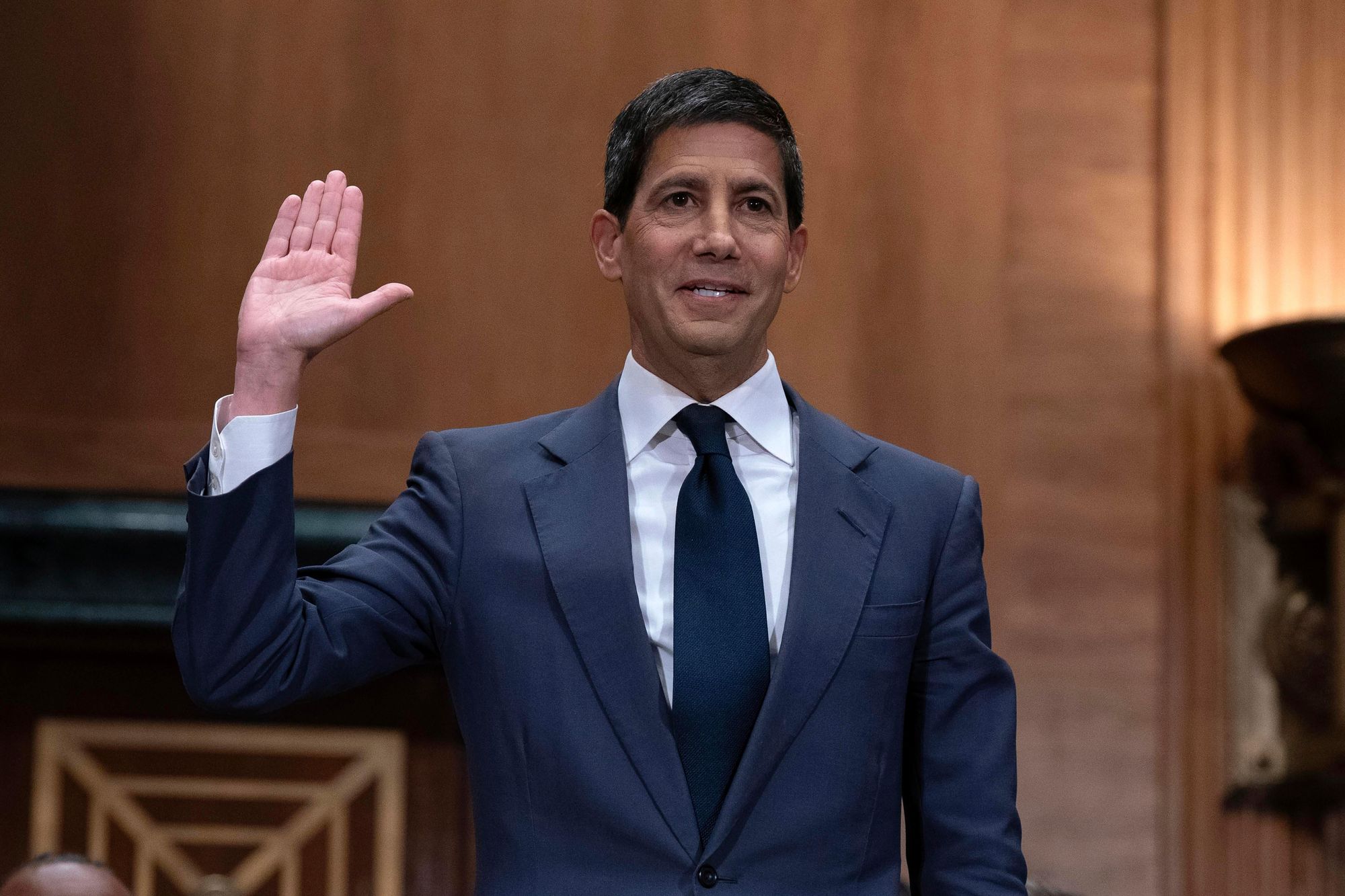 Kevin Warsh, a former Morgan Stanley banker who is Trump’s nominee to serve as chairman of the Federal Reserve, denies that his nomination has to do with the president’s demand to lower interest rates