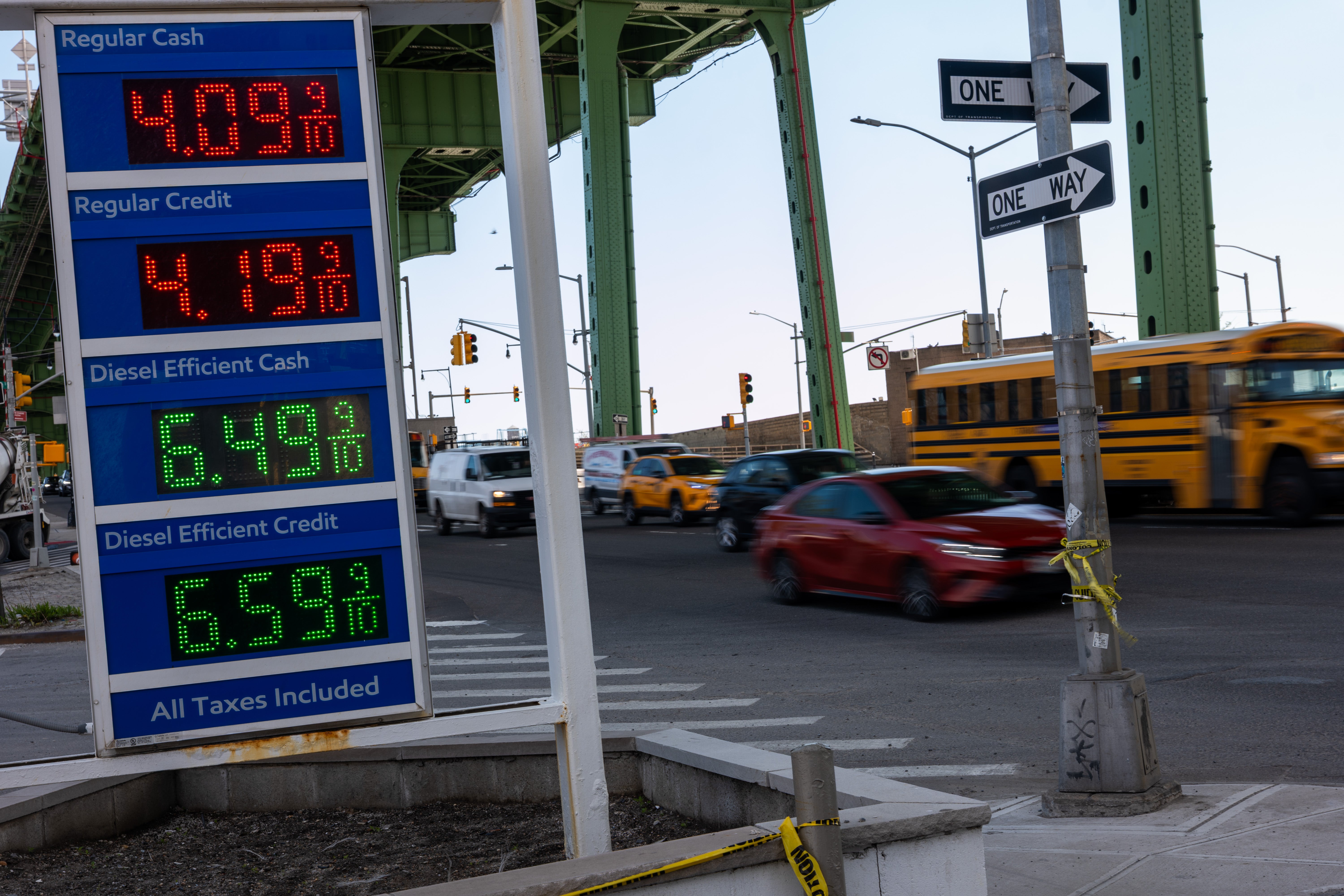 Gas prices have been on the rise as a result of the war with Iran
