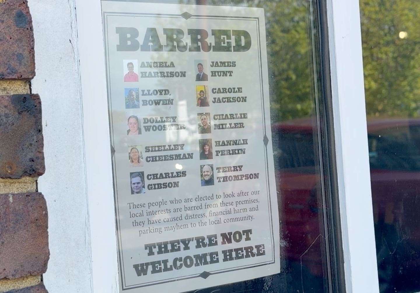 Councillors banned from pubs in seaside town after voting for parking charges