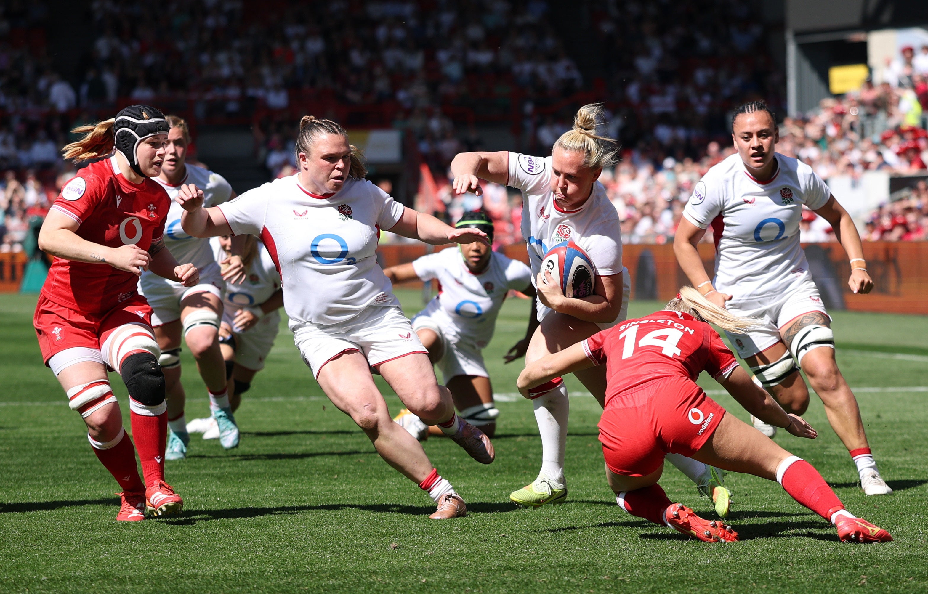 Marlie Packer remains an important figure for England