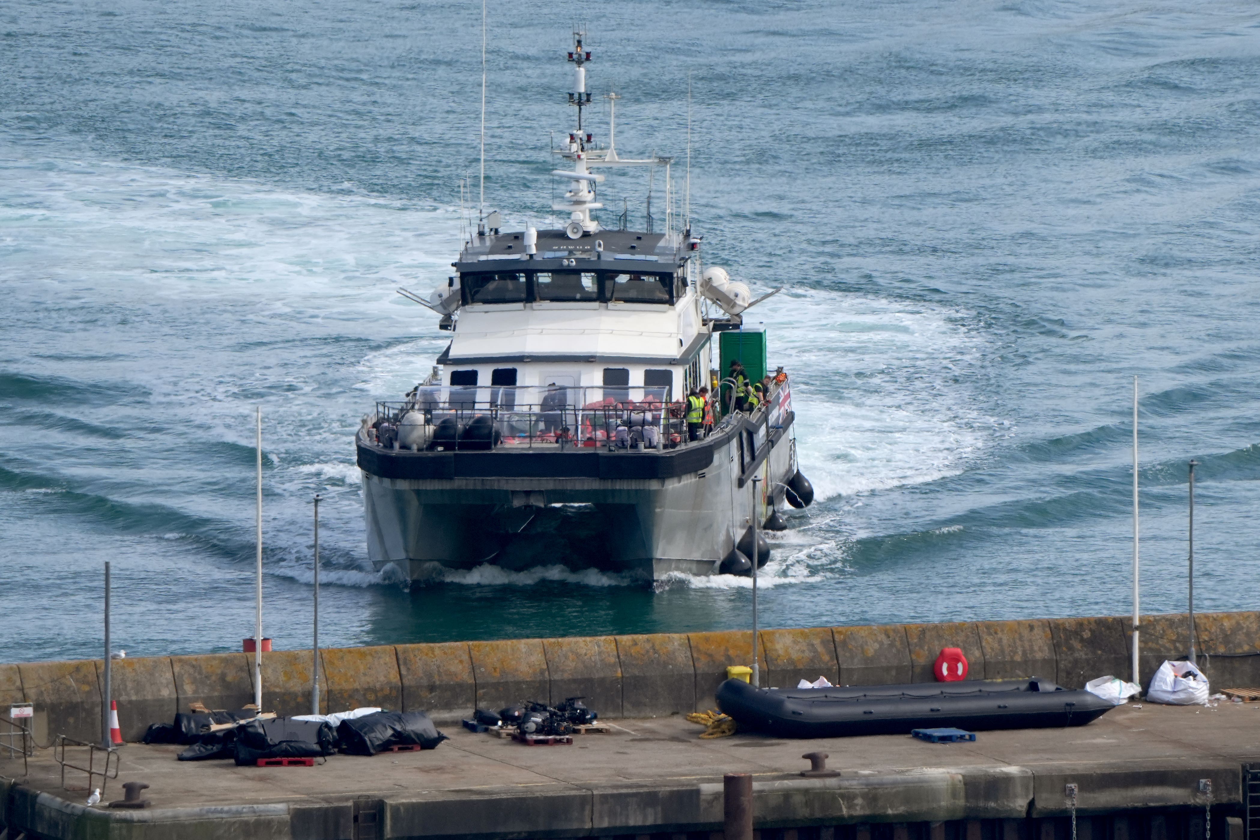 Migrants make crossing to UK after small boats deal clinched with ...