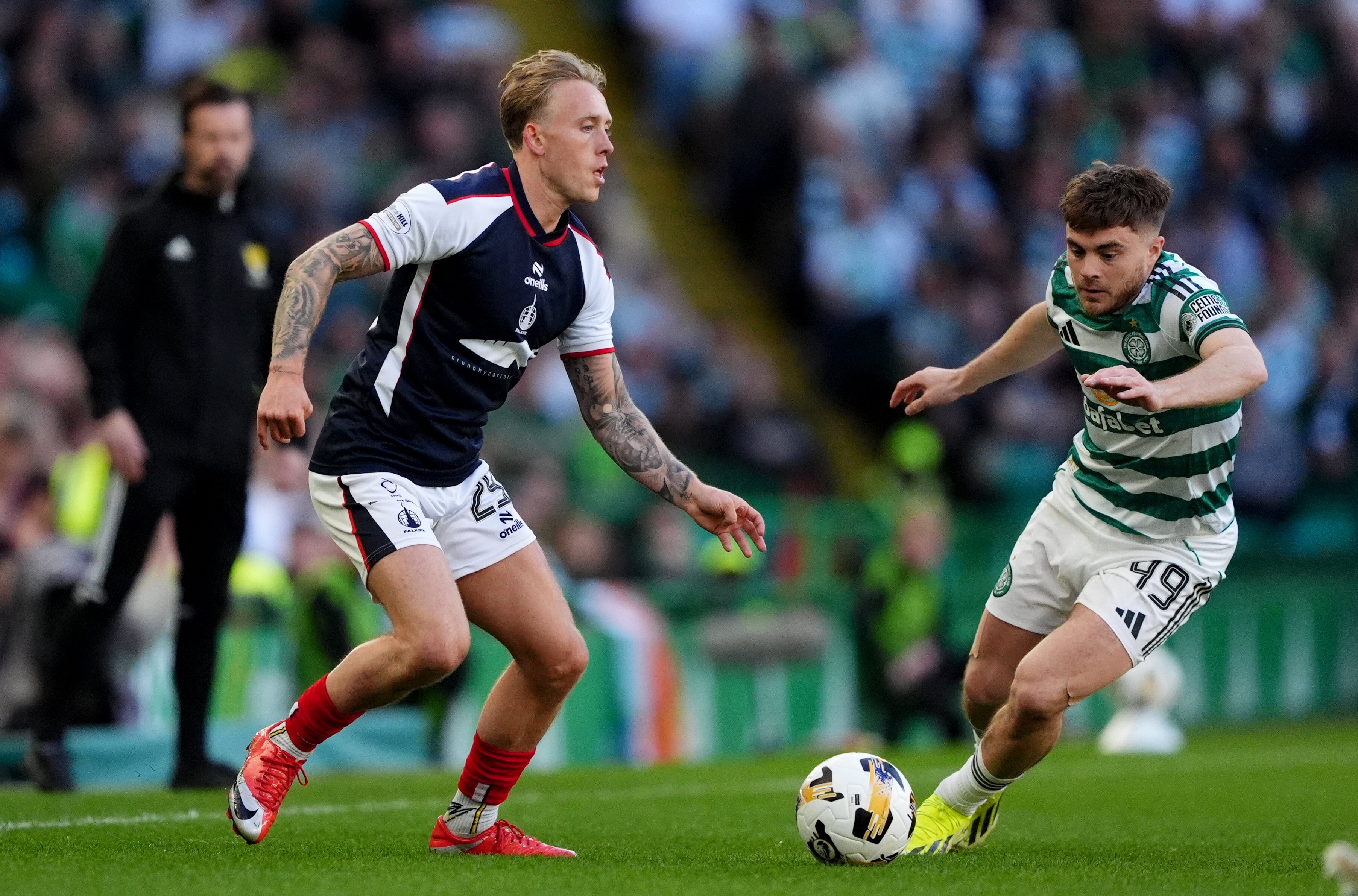 James Forrest made his first start since November