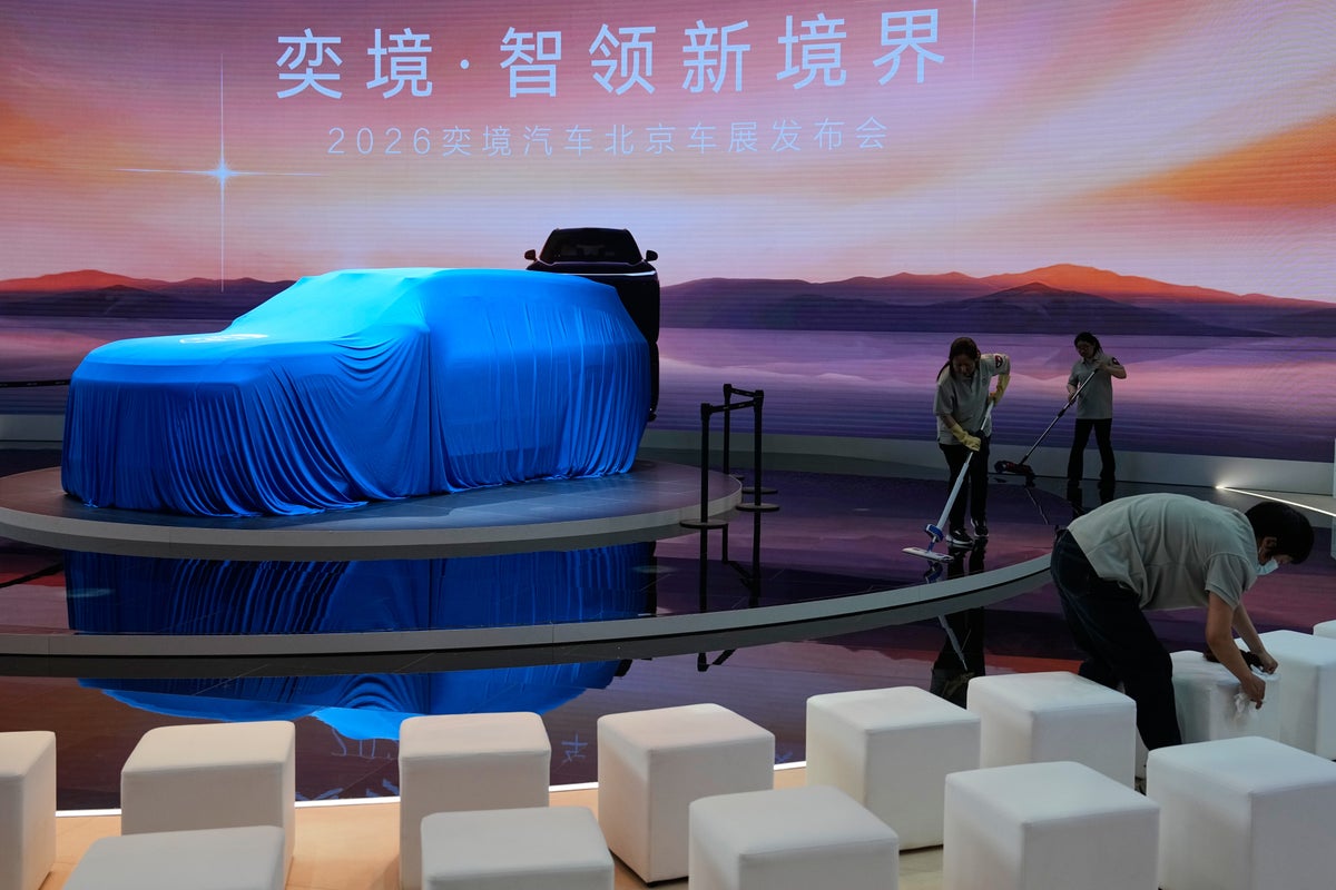 Photos show China’s automakers unveiling the future of driving at Beijing auto show – UK Times