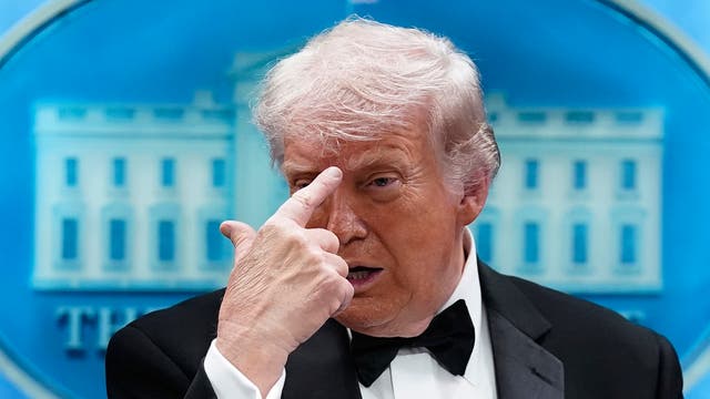 APTOPIX Trump White House Correspondents Dinner