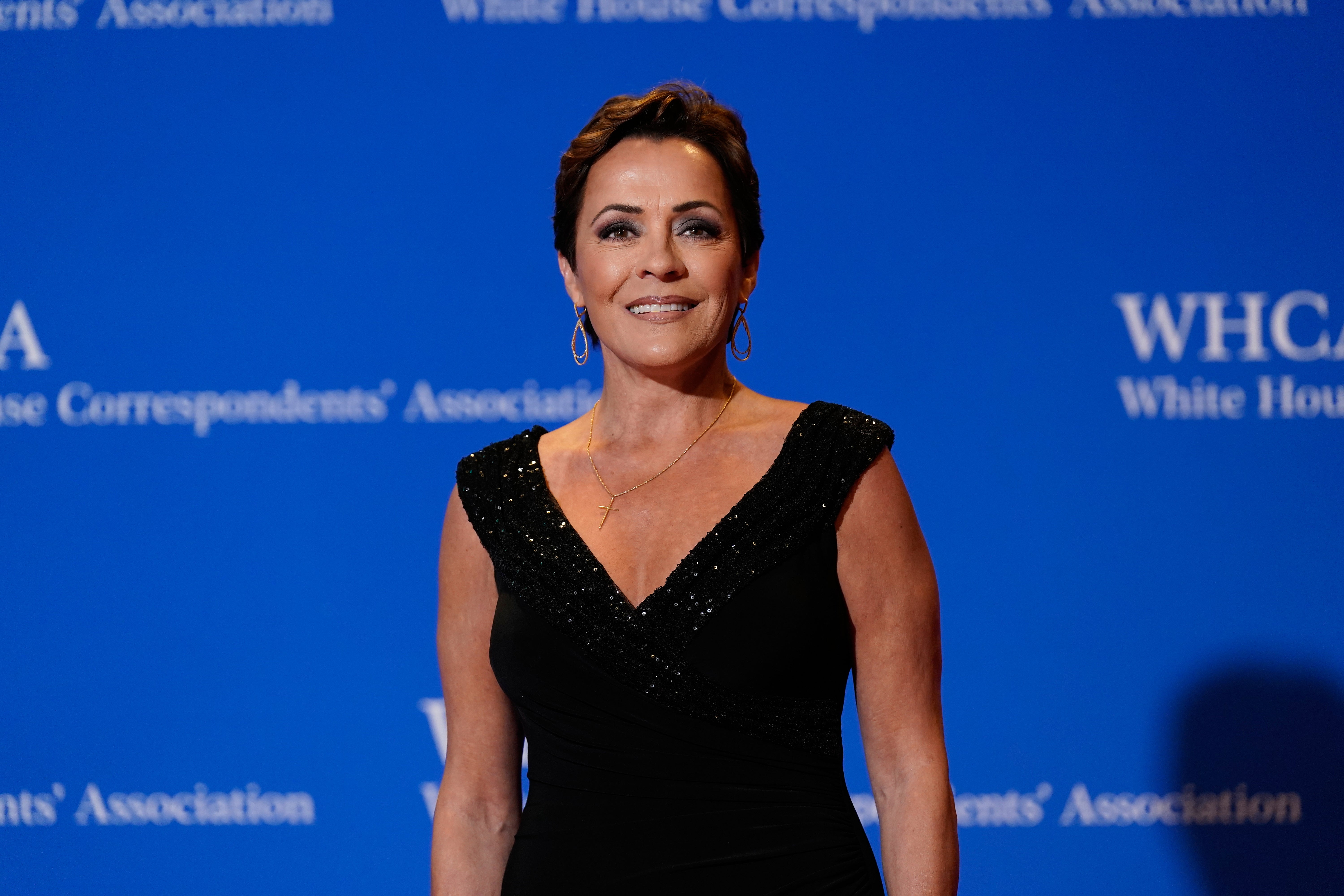 “I can’t believe how lax the security was at the White House correspondents dinner tonight,” Kari Lake posted on X after the gunshots rang out.