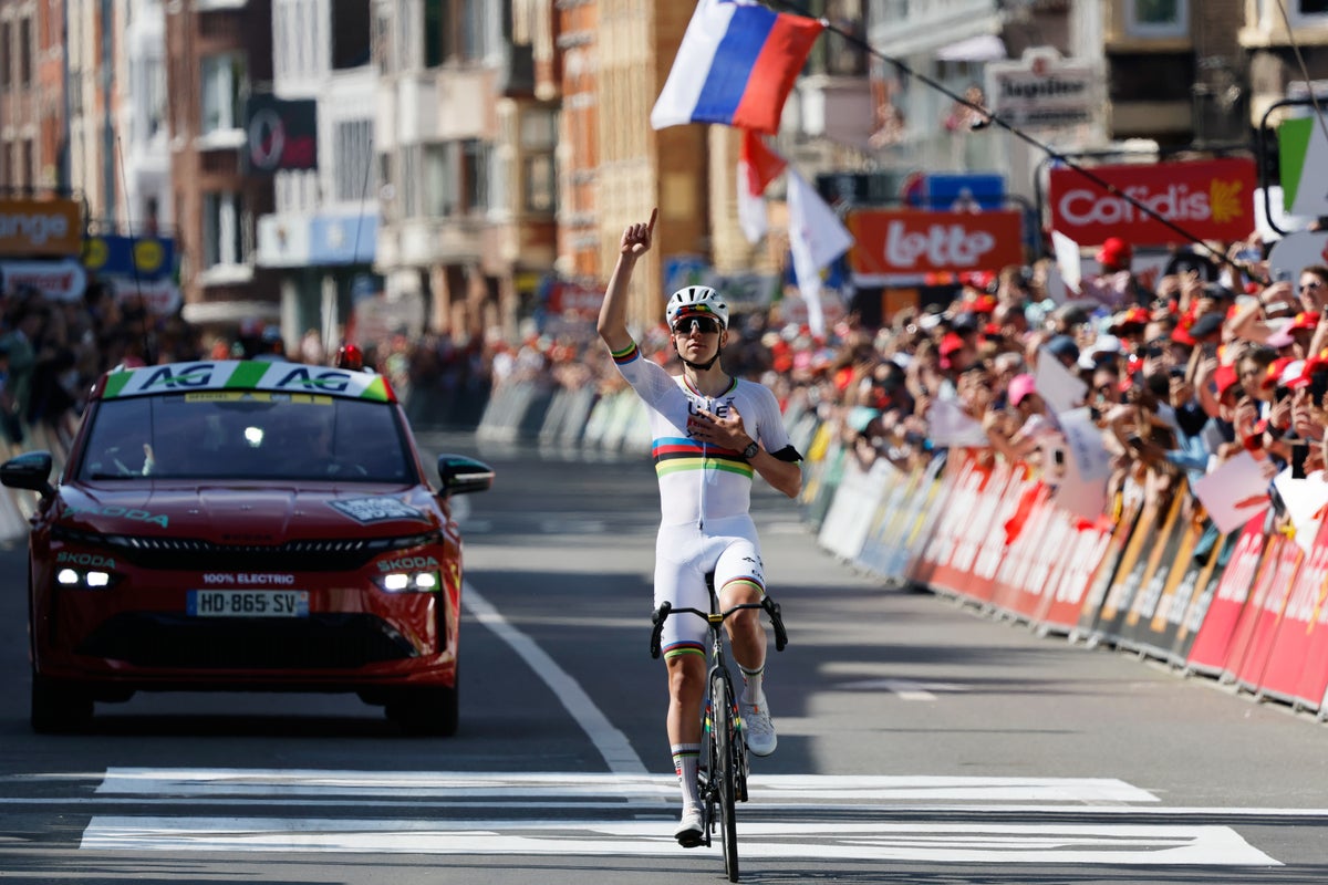 Peerless Tadej Pogacar wins fourth Liege-Bastogne-Liege in epic duel with Paul Seixas