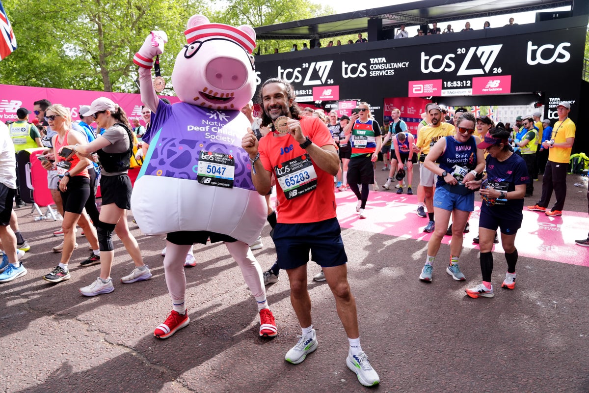 Cynthia Erivo and Daddy Pig shine among celebrity runners at London Marathon
