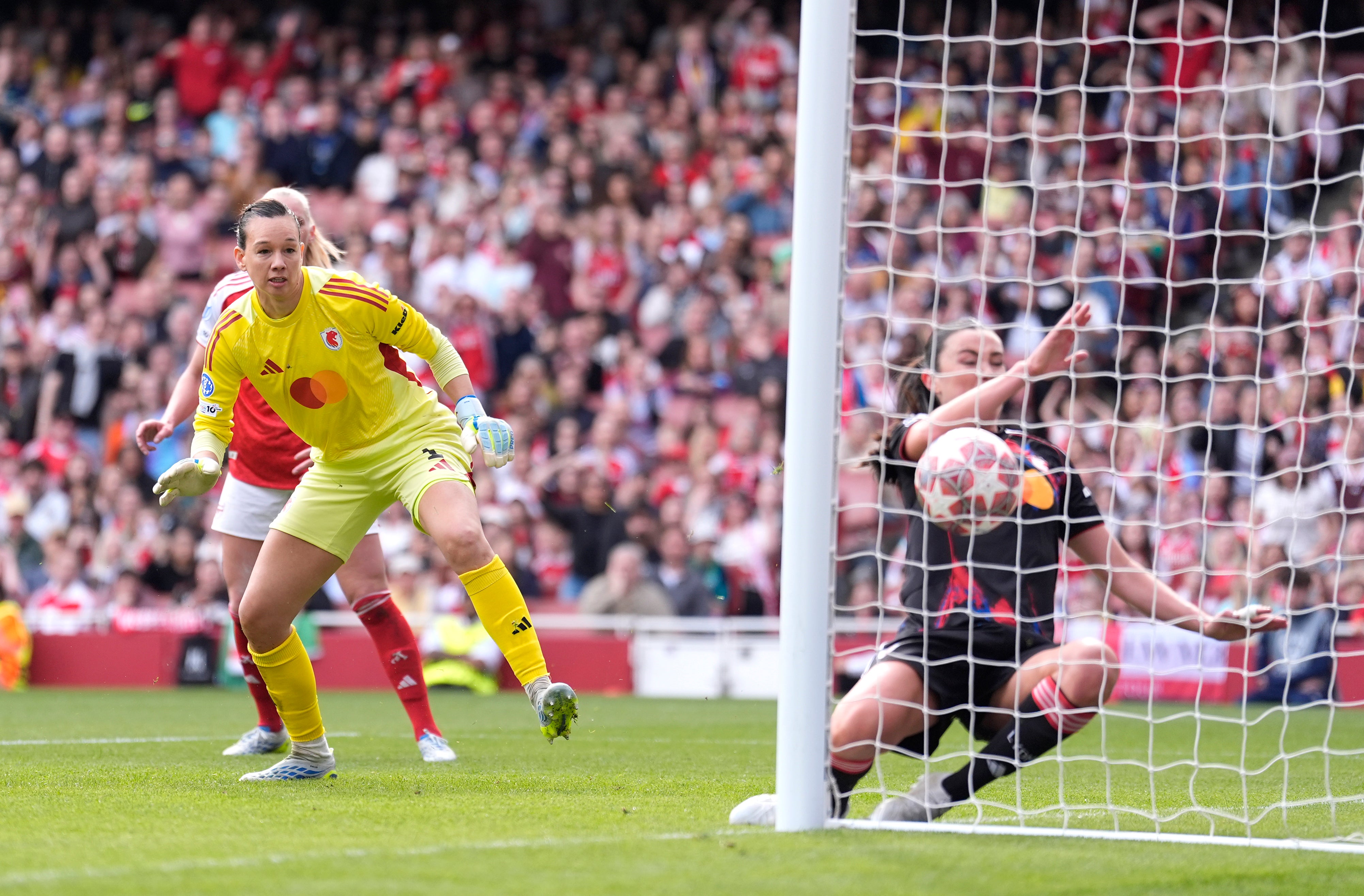 Caldentey’s free-kick snuck past goalkeeper Endler and Engen