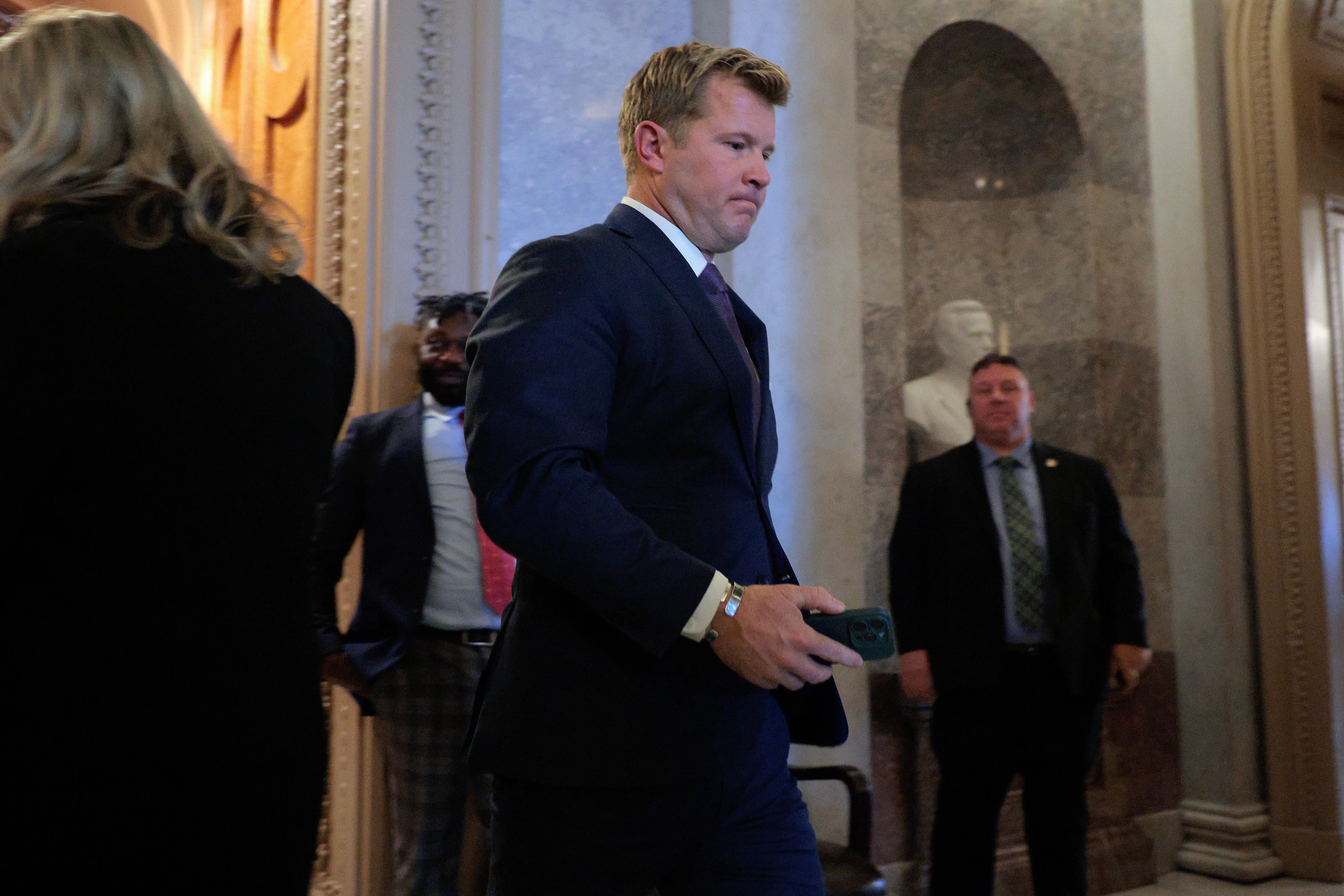 Sen. Tim Sheehy (R-MT) anounced he would support legislation to construct President Donald Trump’s proposed White House ballroom.