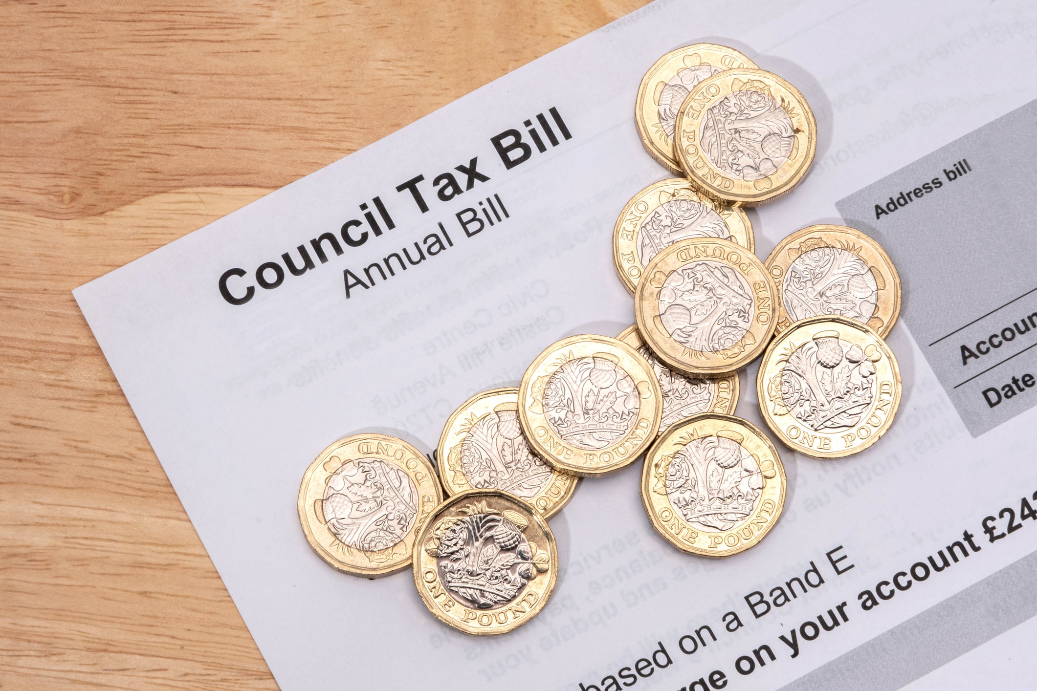 Council tax is due every year