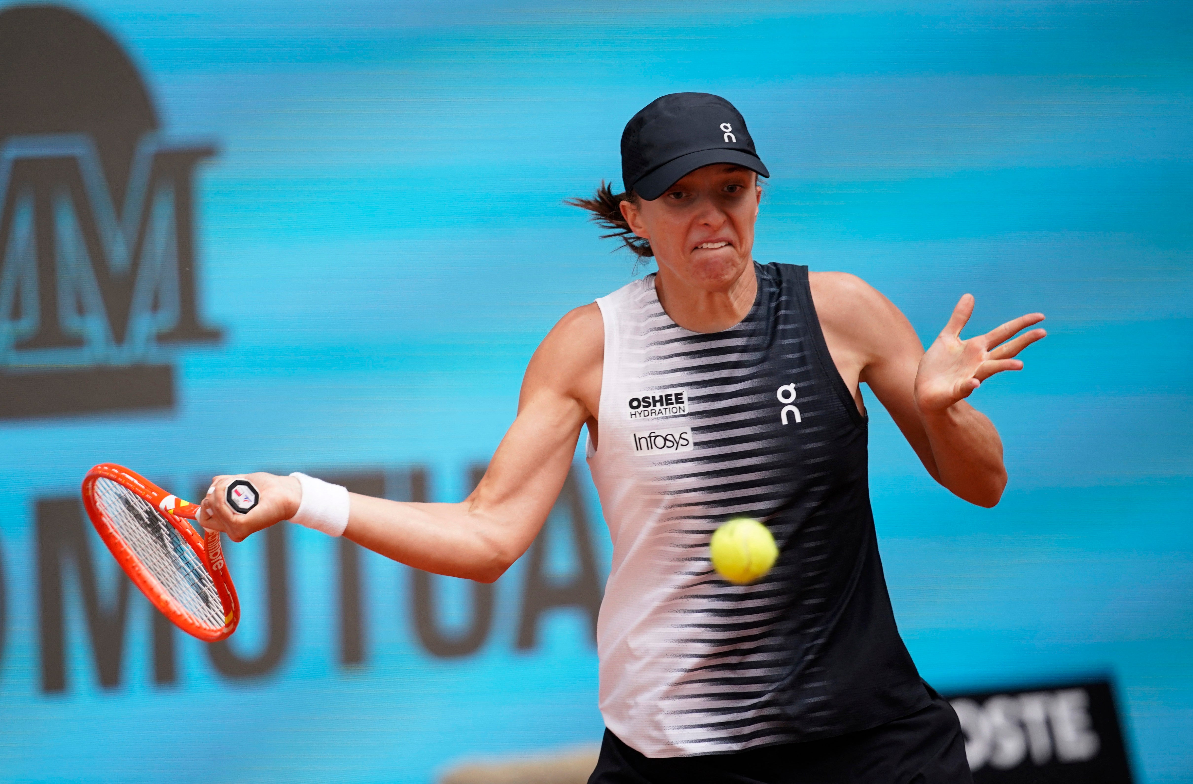 The livestream was supported by some famous faces including tennis superstar Iga Swiatek