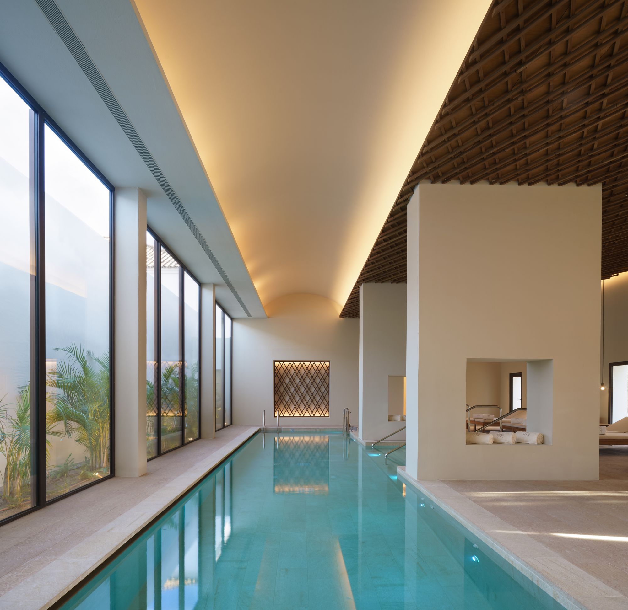 The spa‘s hydrotherapy circuit is the longest on the Costa Del Sol